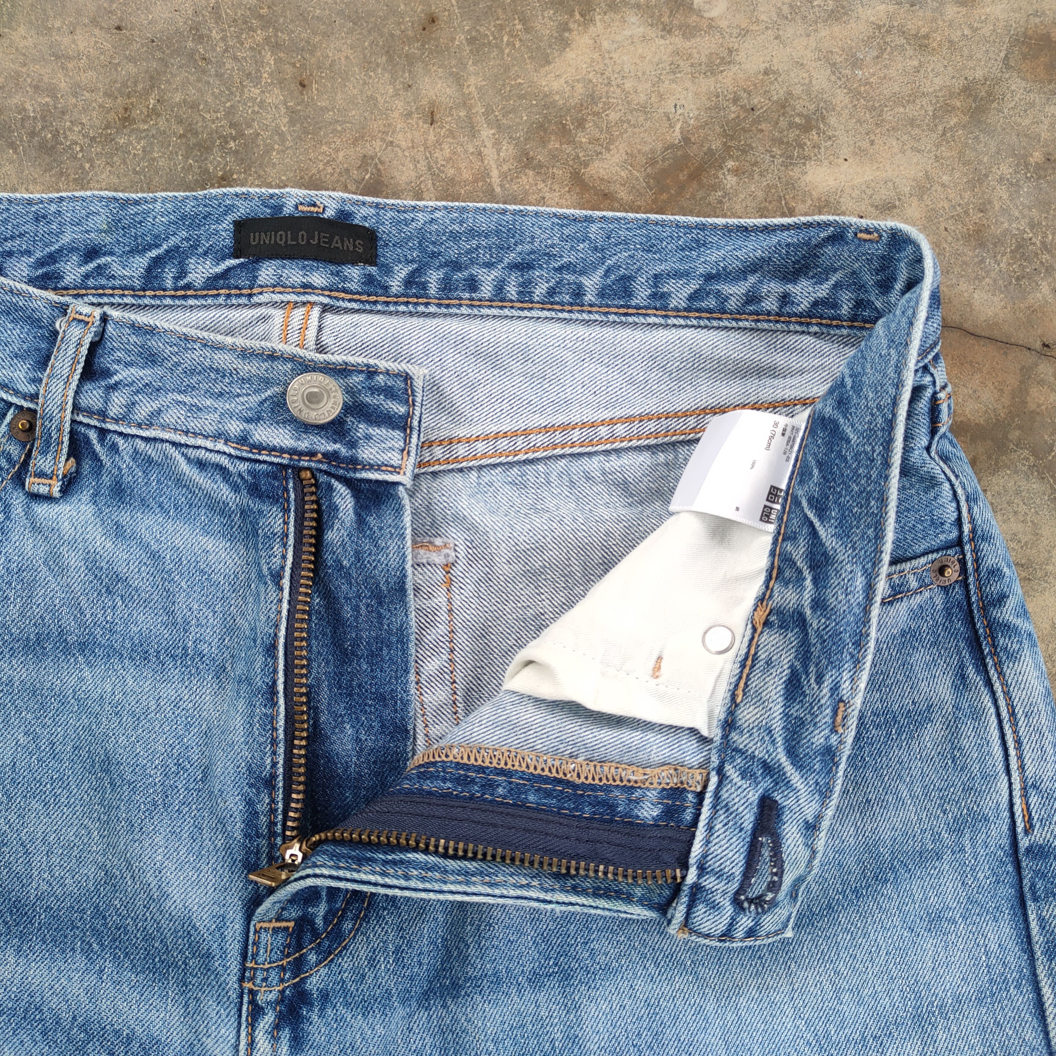 Black Label × Japanese Brand × Jean VINTAGE JAPANESE FADED RIPPED JEANS DENIM PANTS Size US 32 / EU 48 - 9 Thumbnail