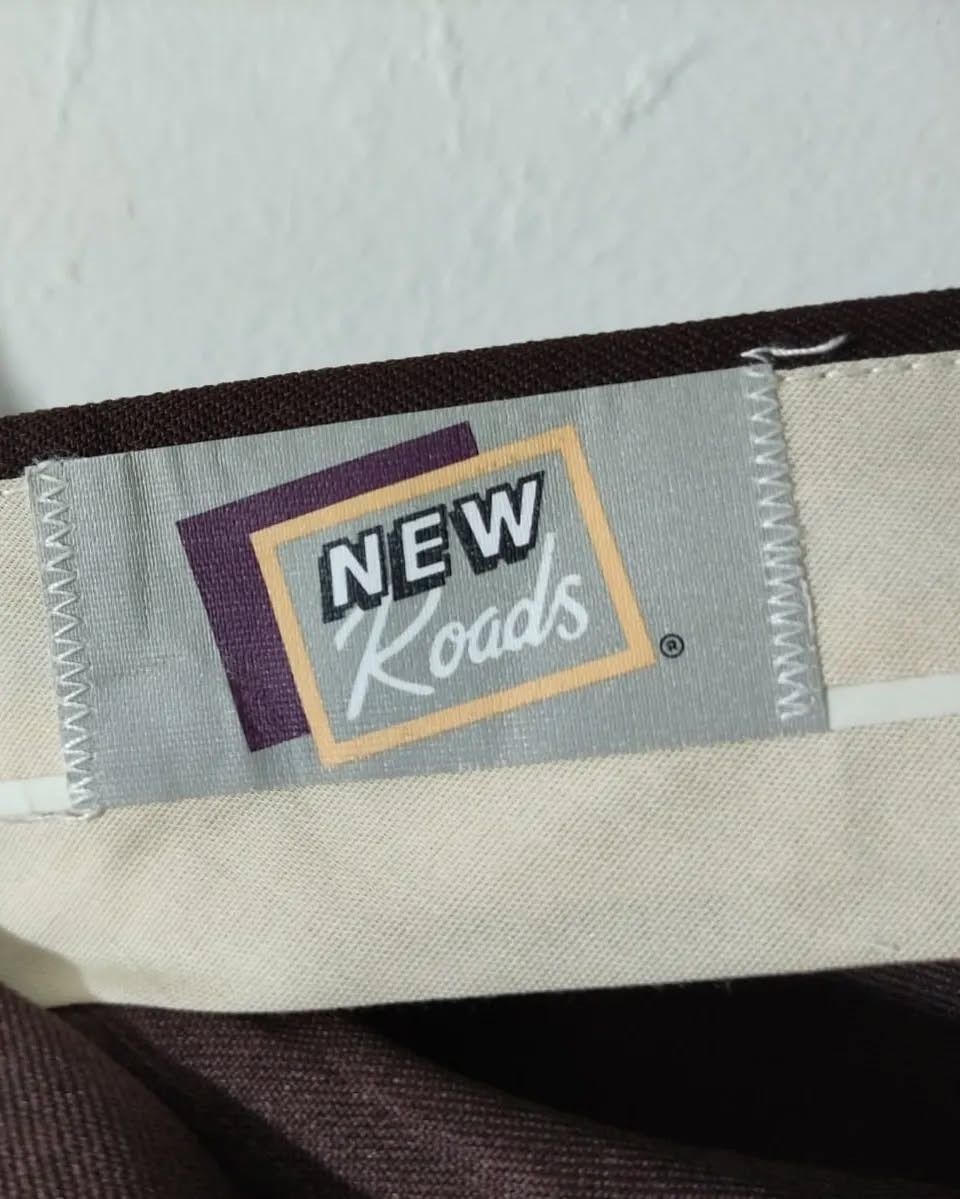 Vintage Vintage New Roads 1970s Mod Pant Talon Zhipper Size US 33 - 6 Thumbnail