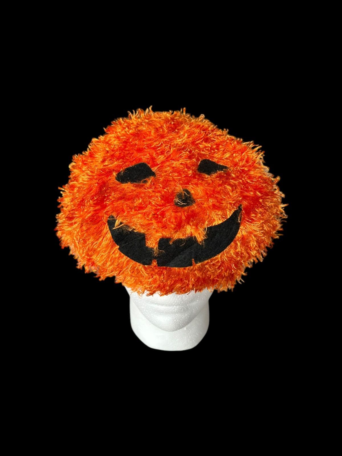 Japanese Brand × Kapital × Vintage Helloween Horror Fur Mohair Rare Beanie Hats🎌☠️☠️💀 Size ONE SIZE - 3 Thumbnail