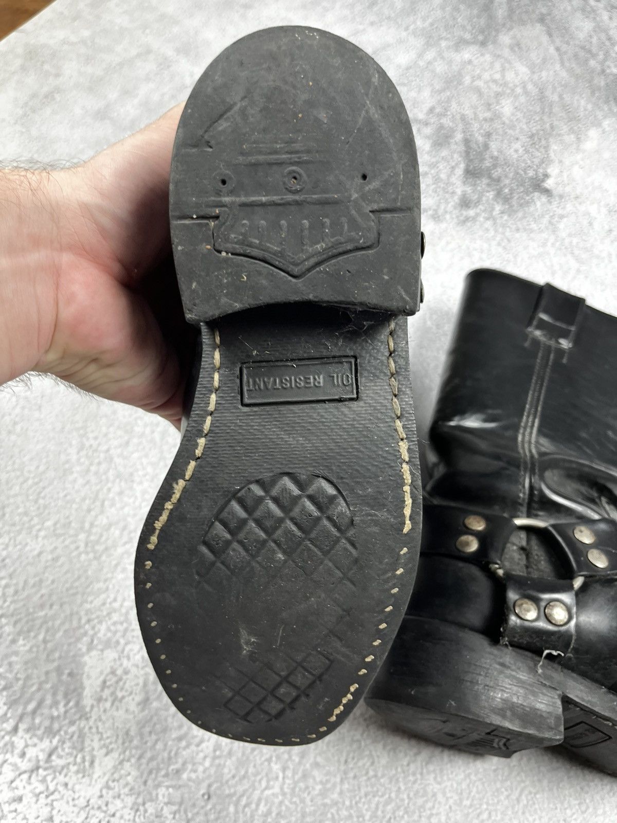 Harley Davidson Harley Davidson leather boots vintage 90s Size US 9 / IT 39 - 12 Thumbnail