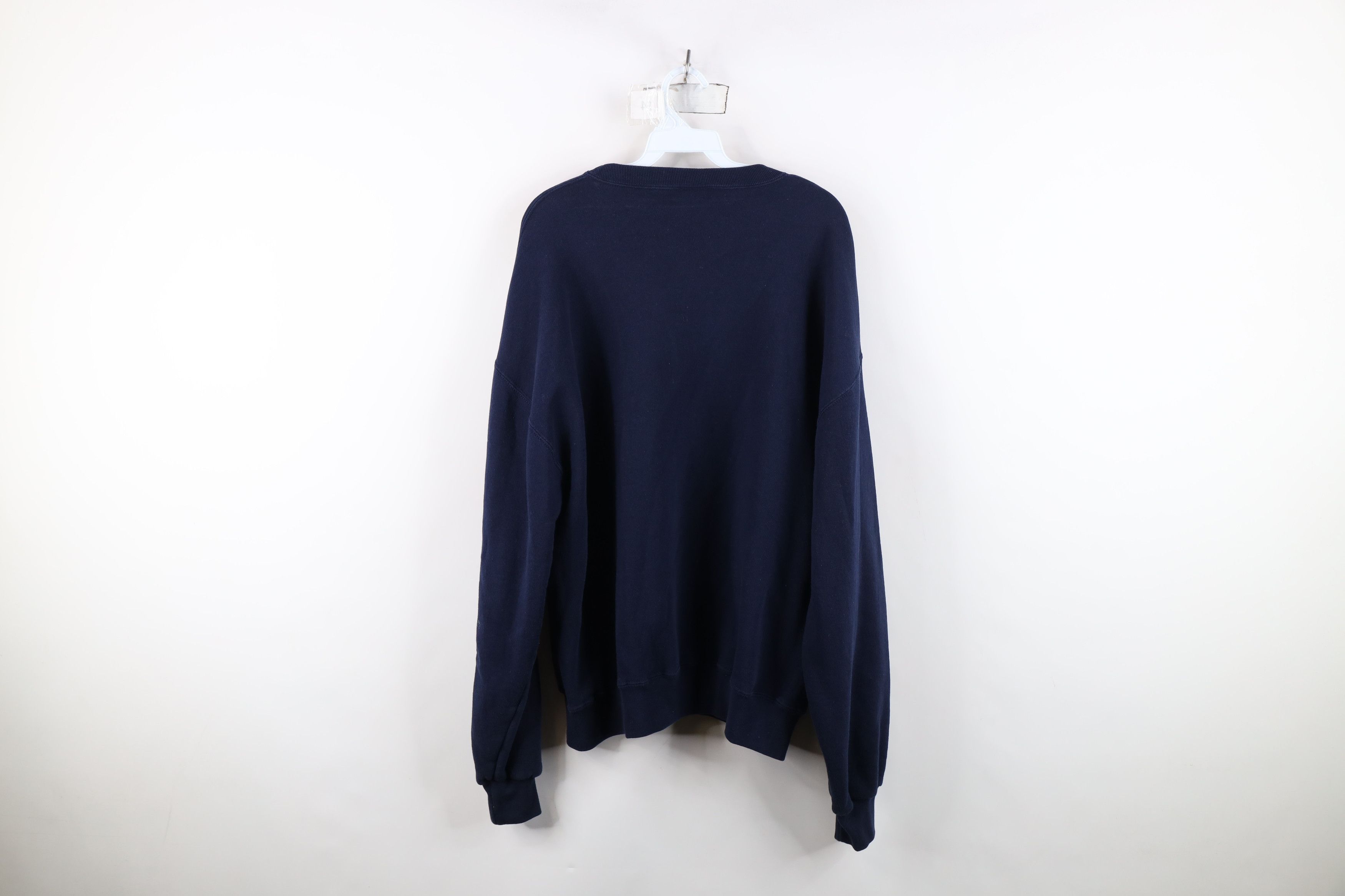 Russell Athletic Vintage 90s Russell Athletic Crewneck Sweatshirt Navy Blue Size US XL / EU 56 / 4 - 12 Thumbnail