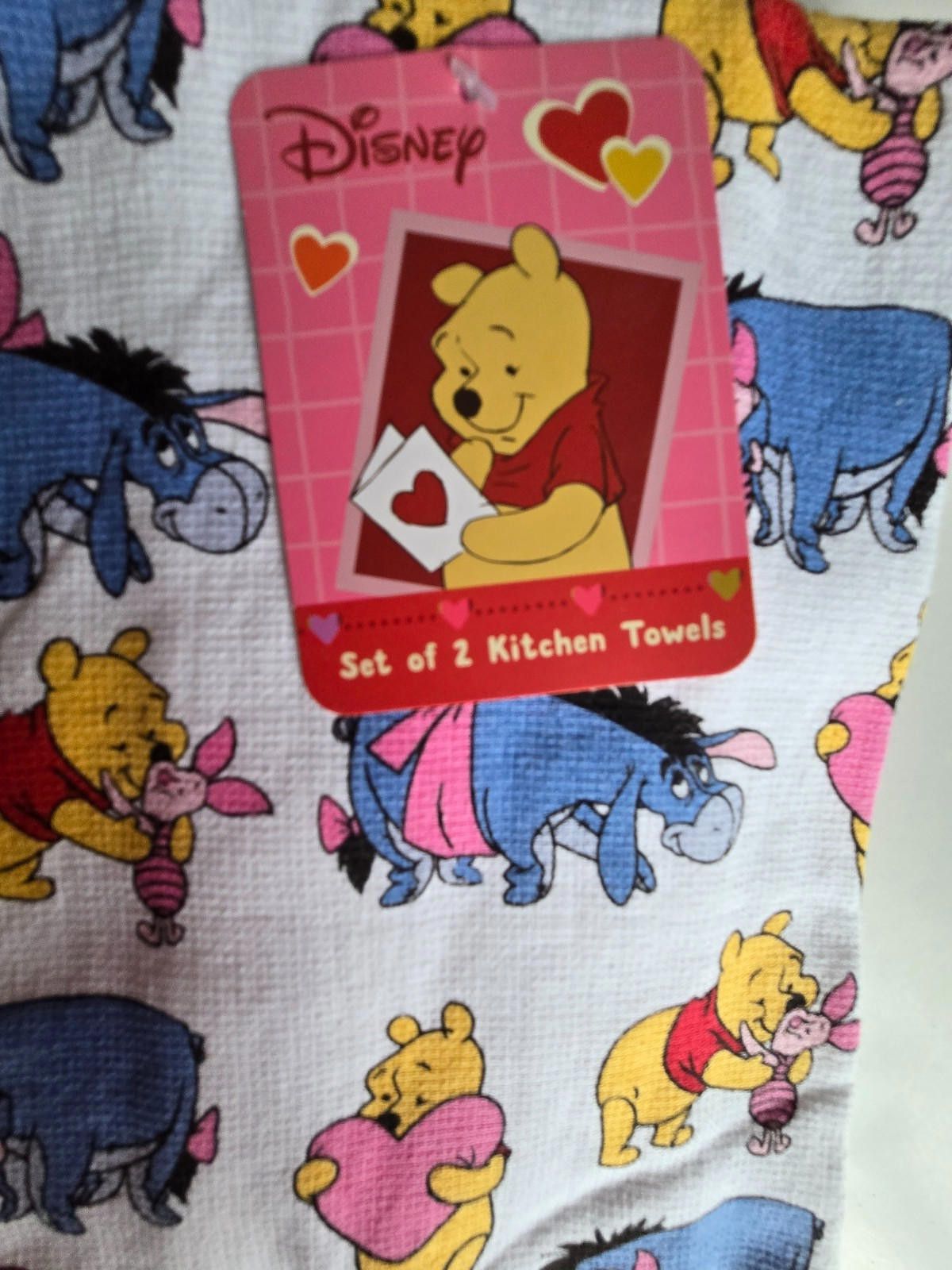 Disney Disney Pooh & Eeyore Kitchen Towels Set Piglet NWT Size ONE SIZE - 3 Thumbnail
