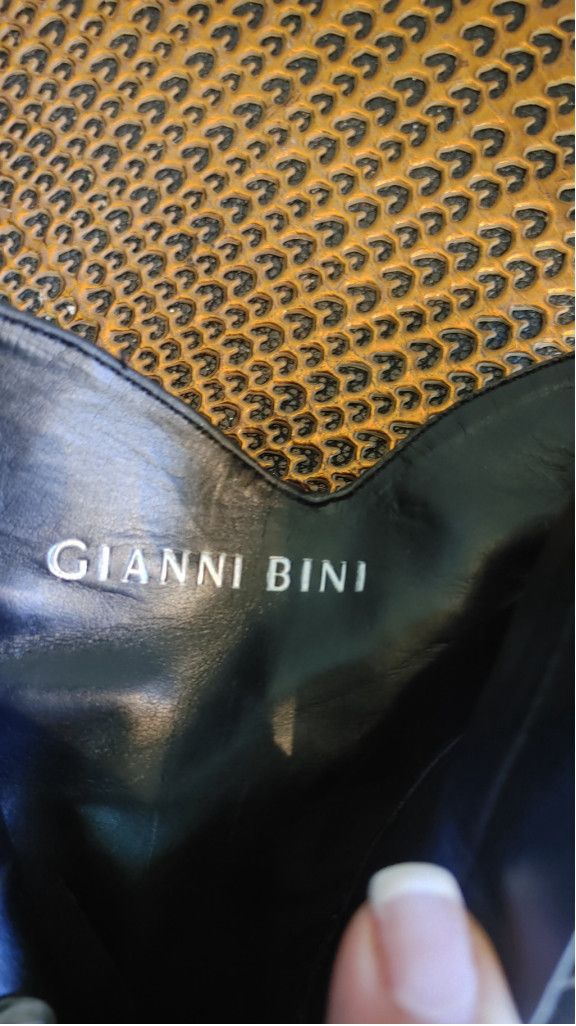 Gianni Valentino Gianni Bini Leather Booties Size 8.5M Size US 8.5 / IT 38.5 - 7 Thumbnail