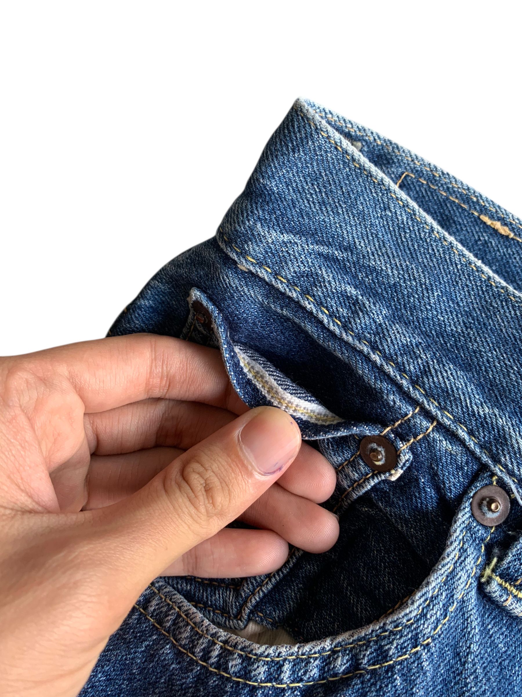 Orslow ORSLOW X BEAMS SELVEDGE JAPANESE DISTRESSED DENIM Size US 28 / EU 44 - 8 Thumbnail