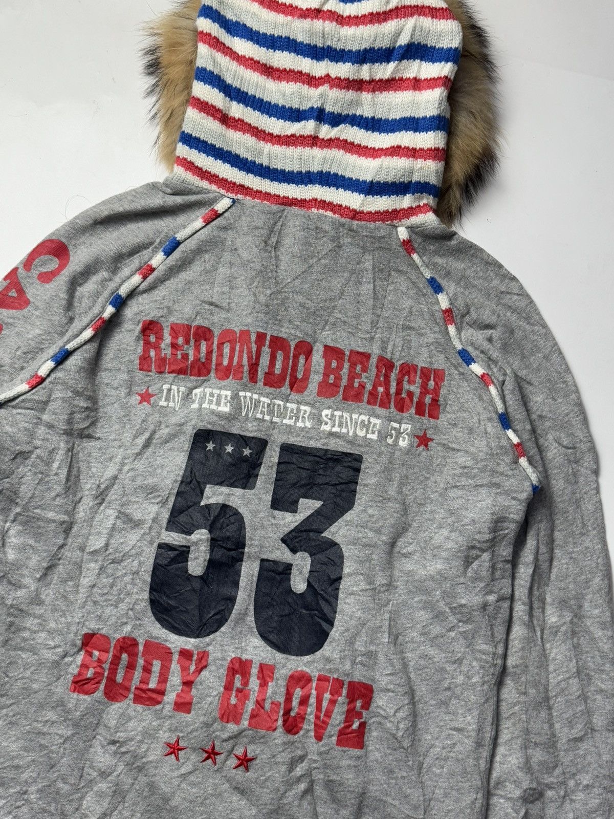 Japanese Brand Fur Hoodie Poem Body Glove Size US M / EU 48-50 / 2 - 4 Thumbnail