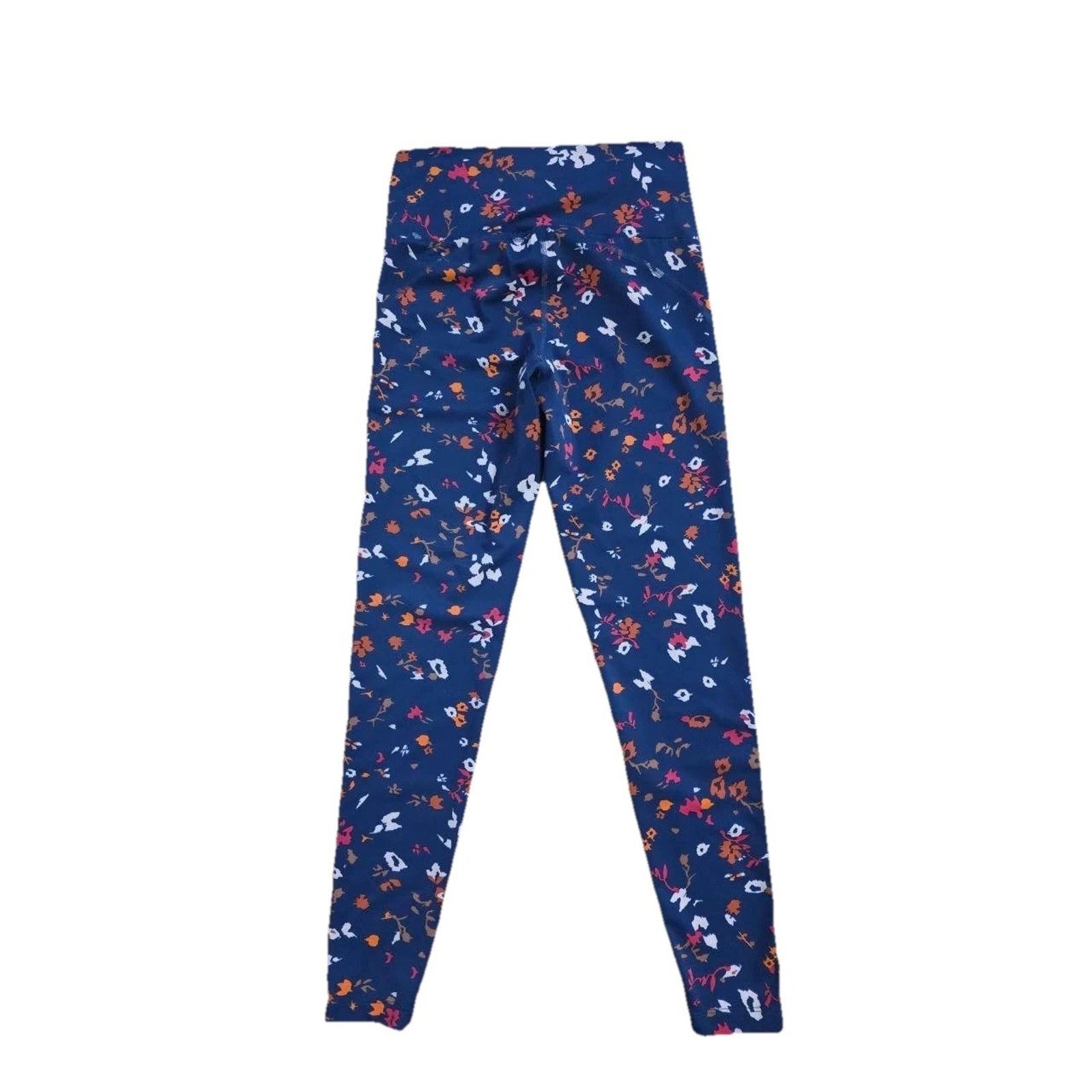MAATEE & SONS Maaji Women's Y2K Full Leggings Floral Navy Size S A001549 Size 34" / US 12 / IT 48 - 6 Thumbnail