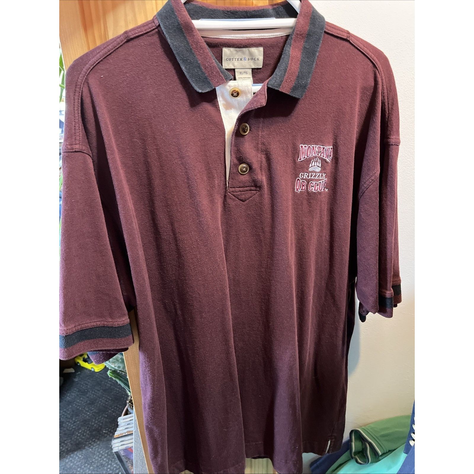 Cutter & Buck Cutter & Buck Red Montana Grizzlies NCAA Polo Shirt Men’s XL Size US XL / EU 56 / 4 - 10 Thumbnail