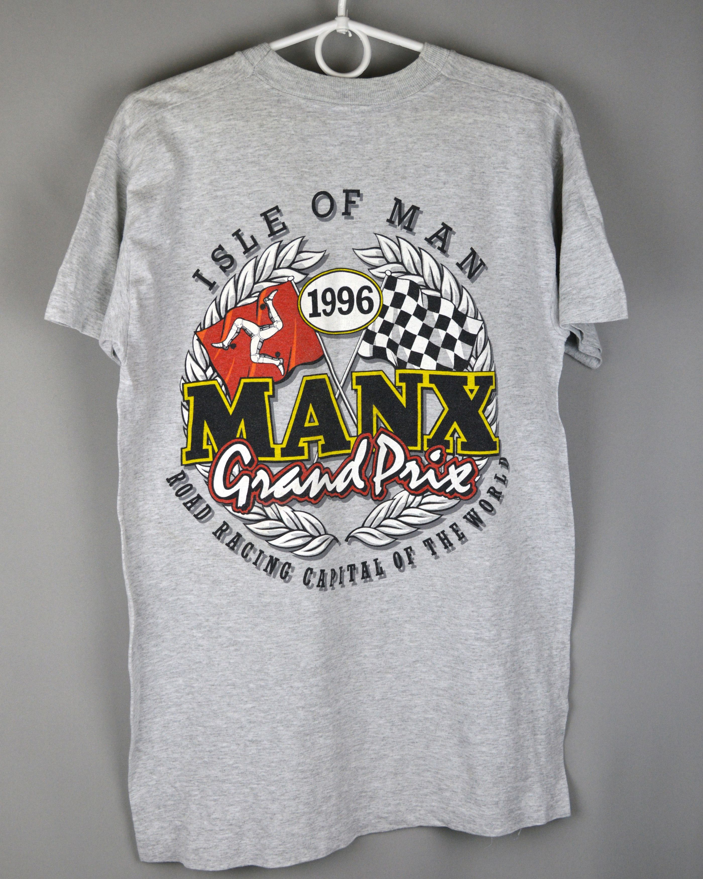 Vintage Isle Of man Grand Prix 1996 Size US M / EU 48-50 / 2 - 2 Thumbnail