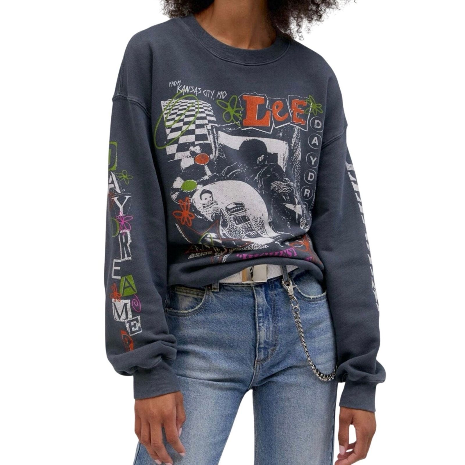 Daydreamer LEE x DAYDREAMER Highest Quality Sound BF Crewneck Size S Size S / US 4 / IT 40 - 3 Thumbnail