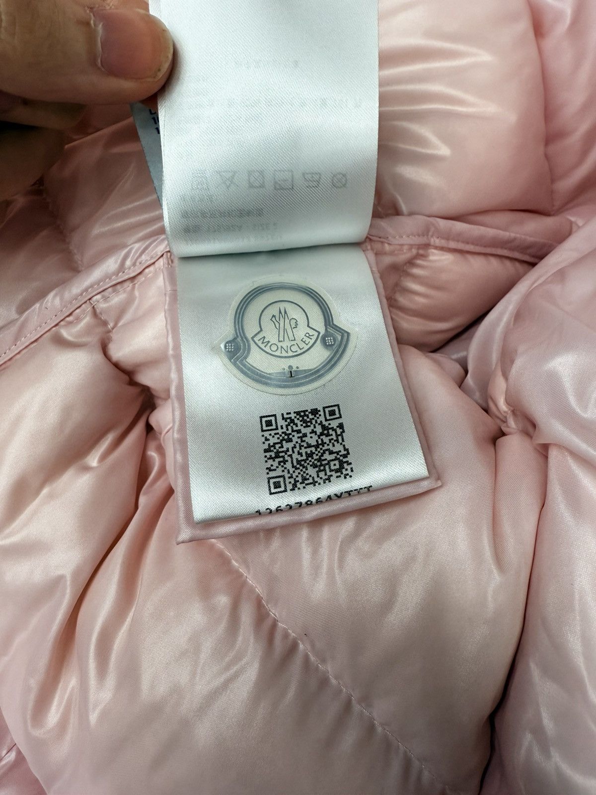 Moncler Moncler Barante shiny light pink puffer jacket Size M / US 6-8 / IT 42-44 - 16 Thumbnail