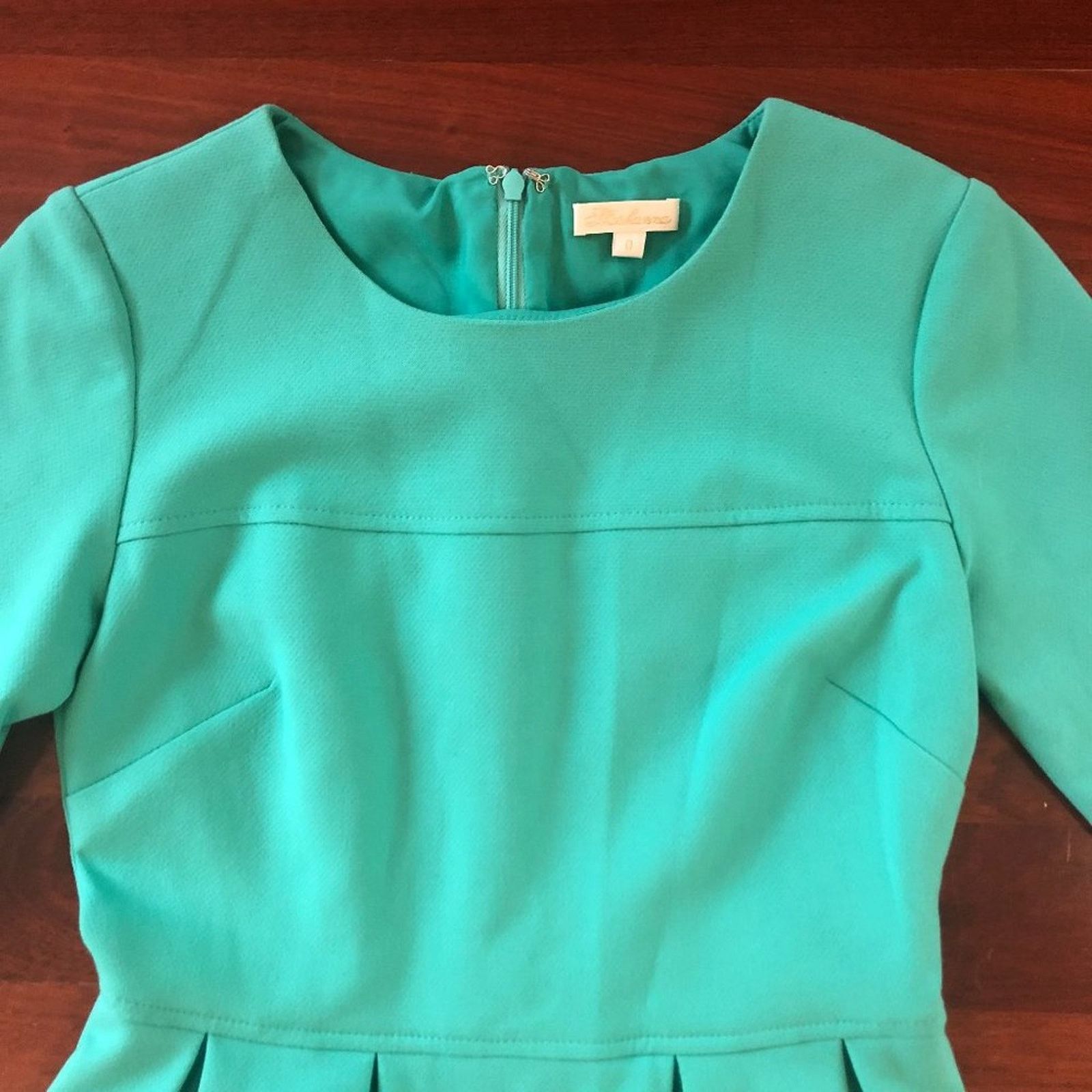 Shoshanna 3/4 Sleeve Ponte Knit Dress Seafoam Mint Green Dresses