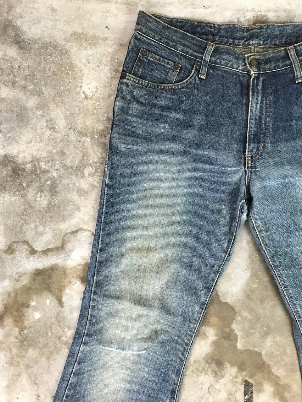 Edwin Vintage Edwin Flared Denim Rare Design Size US 34 / EU 50 - 5 Thumbnail