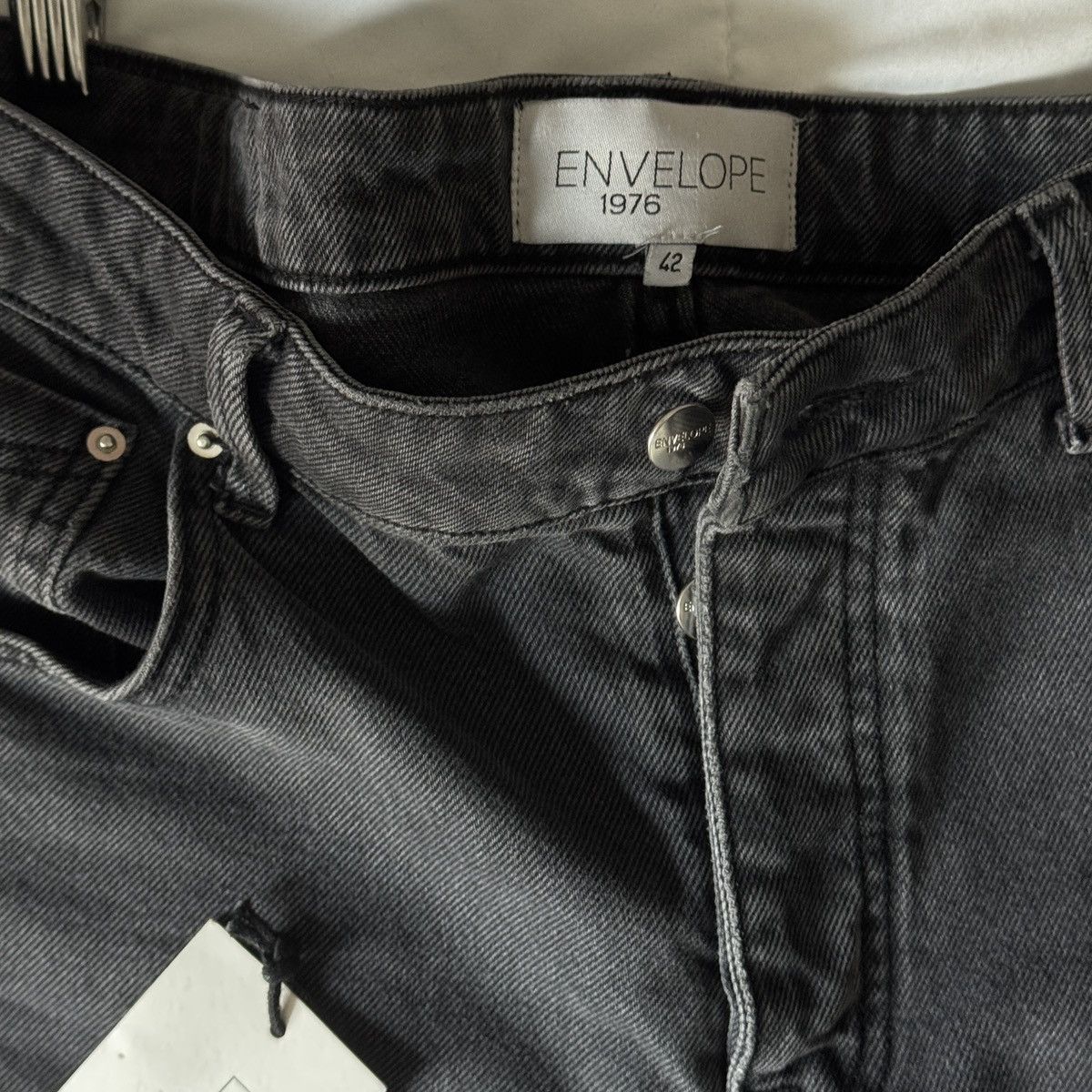 Other Envelope 1976 dark grey jeans Size 32" / US 10 / IT 46 - 6 Thumbnail