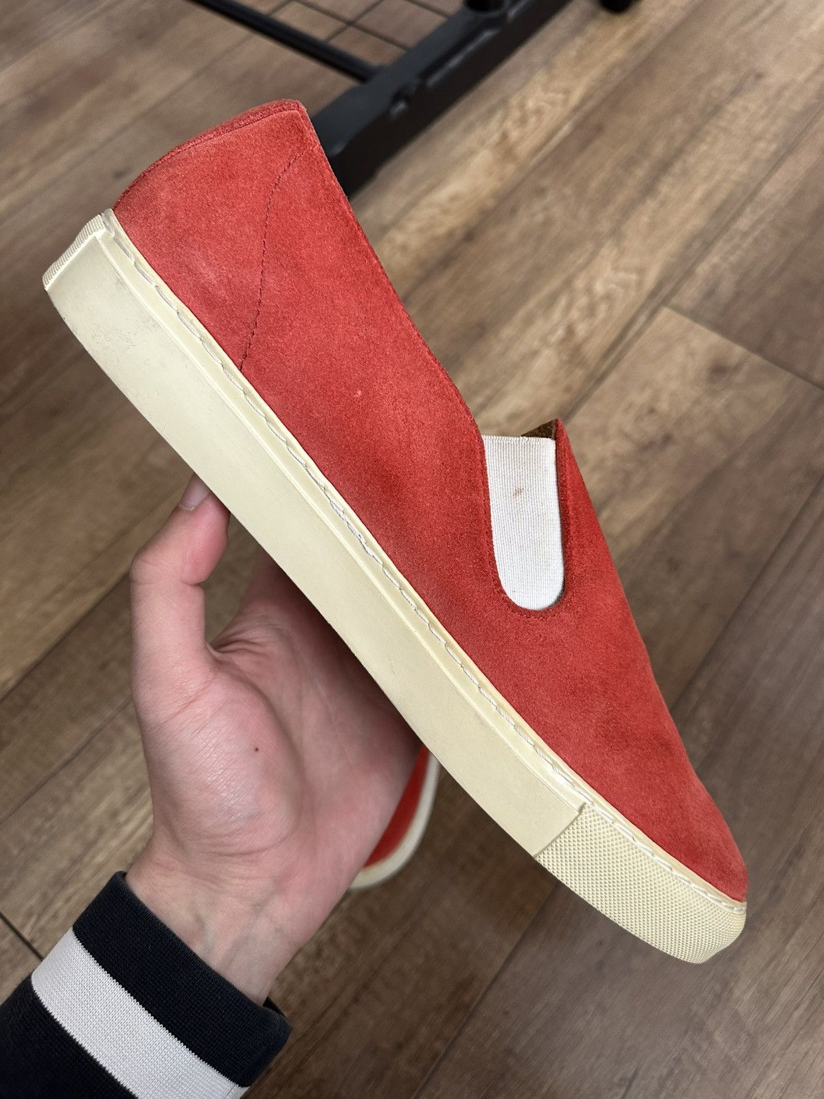 Comme des Garcons SHIRT Comme Des Garcons SHIRT Slip On Suede Shoes Size US 11 / EU 44 - 14 Thumbnail