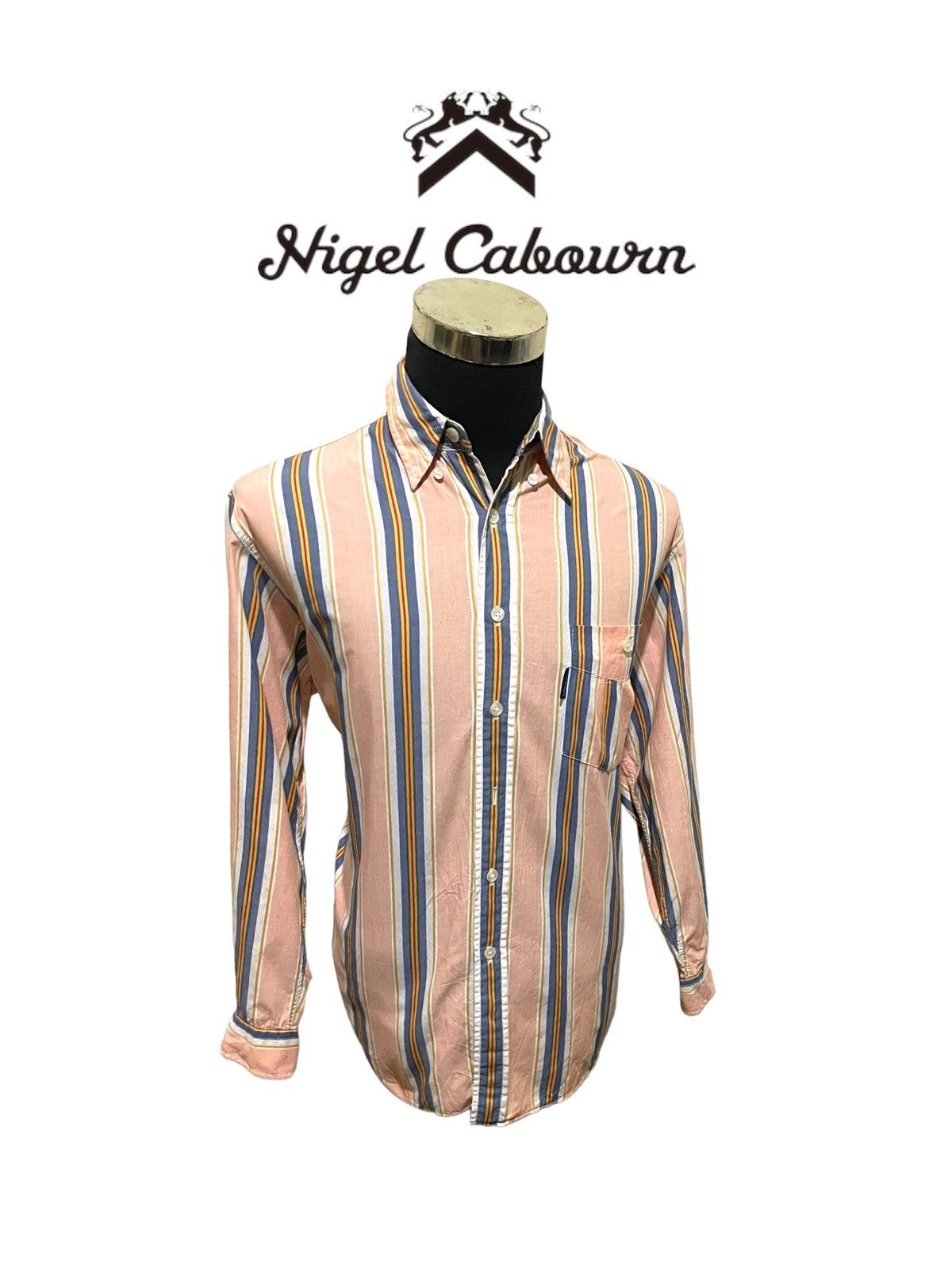 Nigel Cabourn Nigel Cabourn Vintage Shirts Size US XL / EU 56 / 4 - 3 Thumbnail
