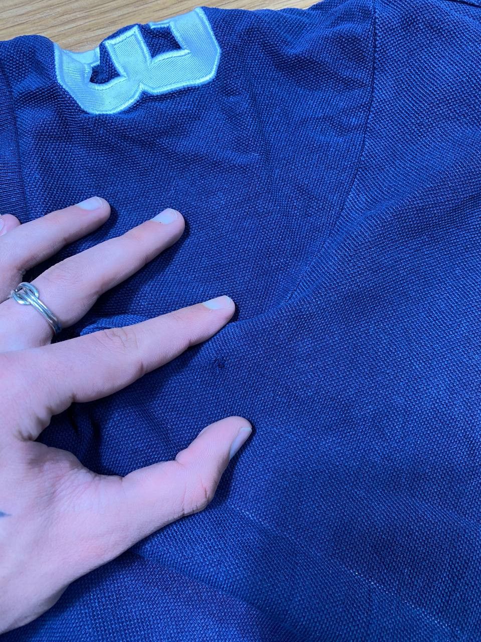 Polo Ralph Lauren × Ralph Lauren Vintage Y2K Chief Keef Ralph Lauren Navy New York Polo Size US L / EU 52-54 / 3 - 4 Thumbnail