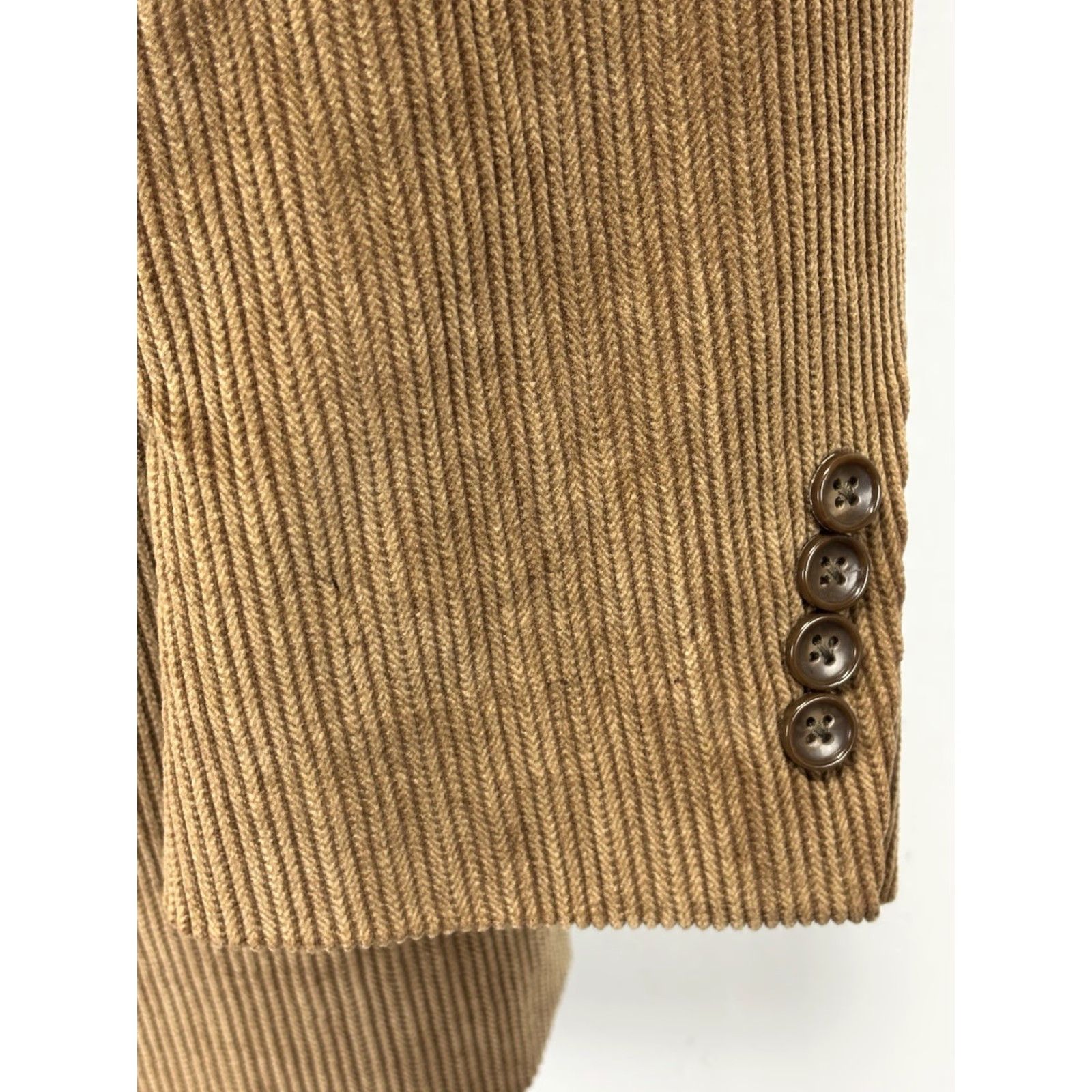 Dockers DOCKERS CORDUROY BLAZER JACKET Sz 42L Men’s Brown Academia Sport Coat Blazer Jacket Notch Lapel Classic Sports Fall Spring Winter Long Size 42L - 3 Thumbnail