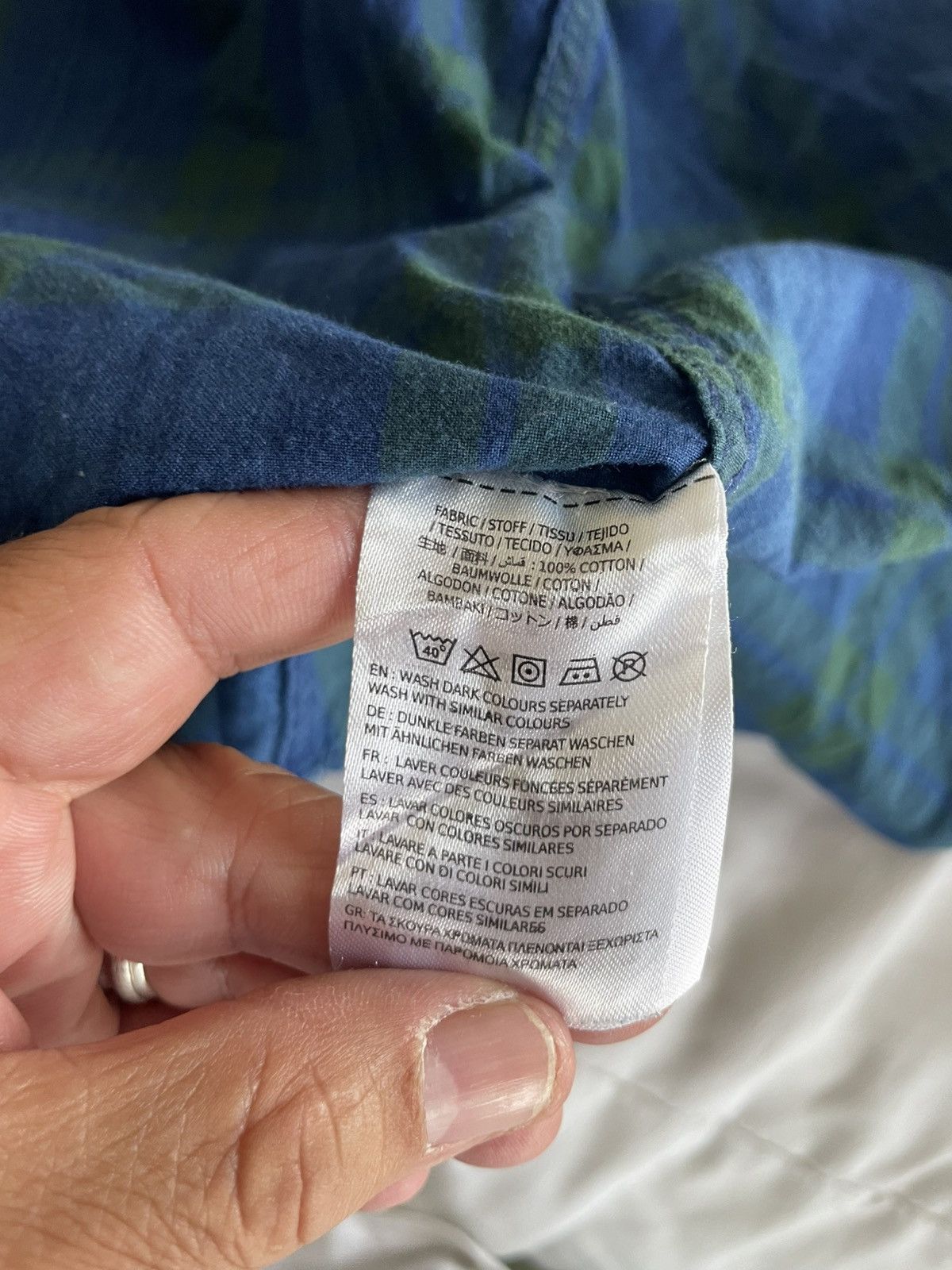 Gant Yale CO-OP Archive Indigo Madras plaid Size US S / EU 44-46 / 1 - 7 Thumbnail