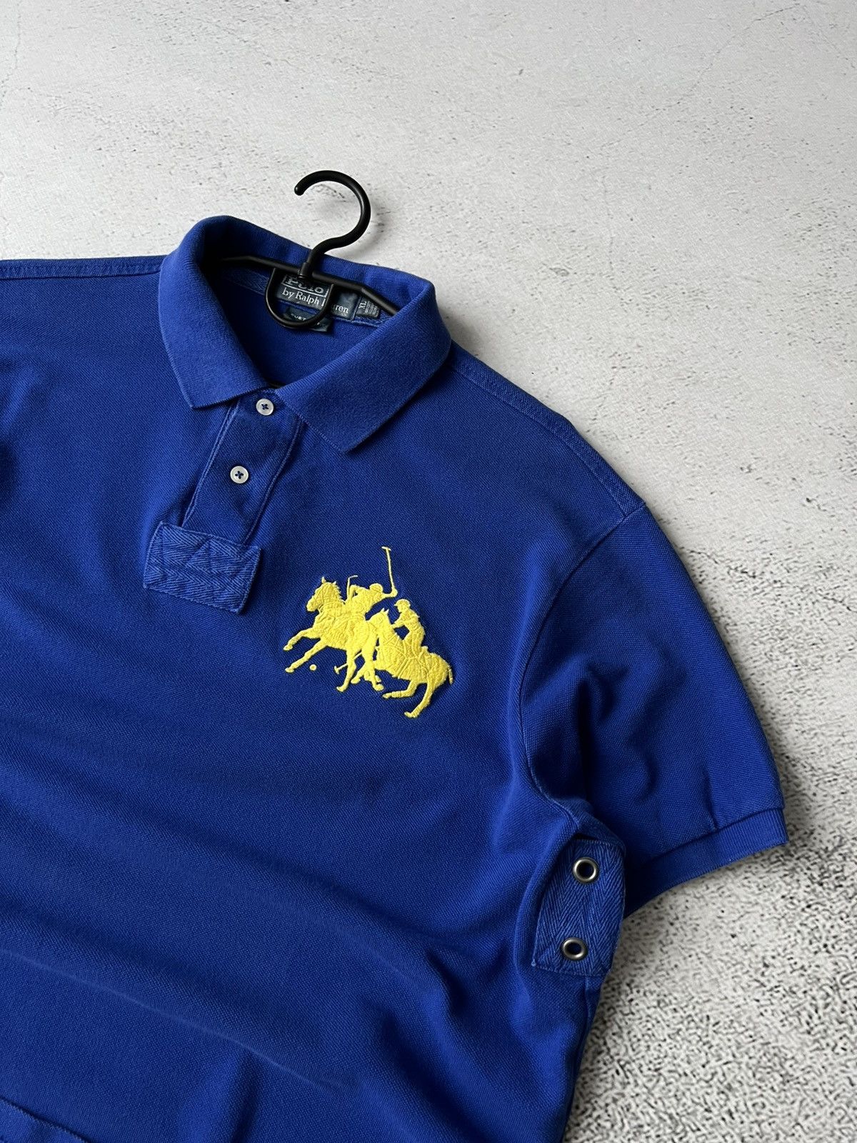 Polo Ralph Lauren Vintage Ralph Lauren Big Logo Polo Shirt XL – Number 3 Patch Size US XL / EU 56 / 4 - 3 Thumbnail