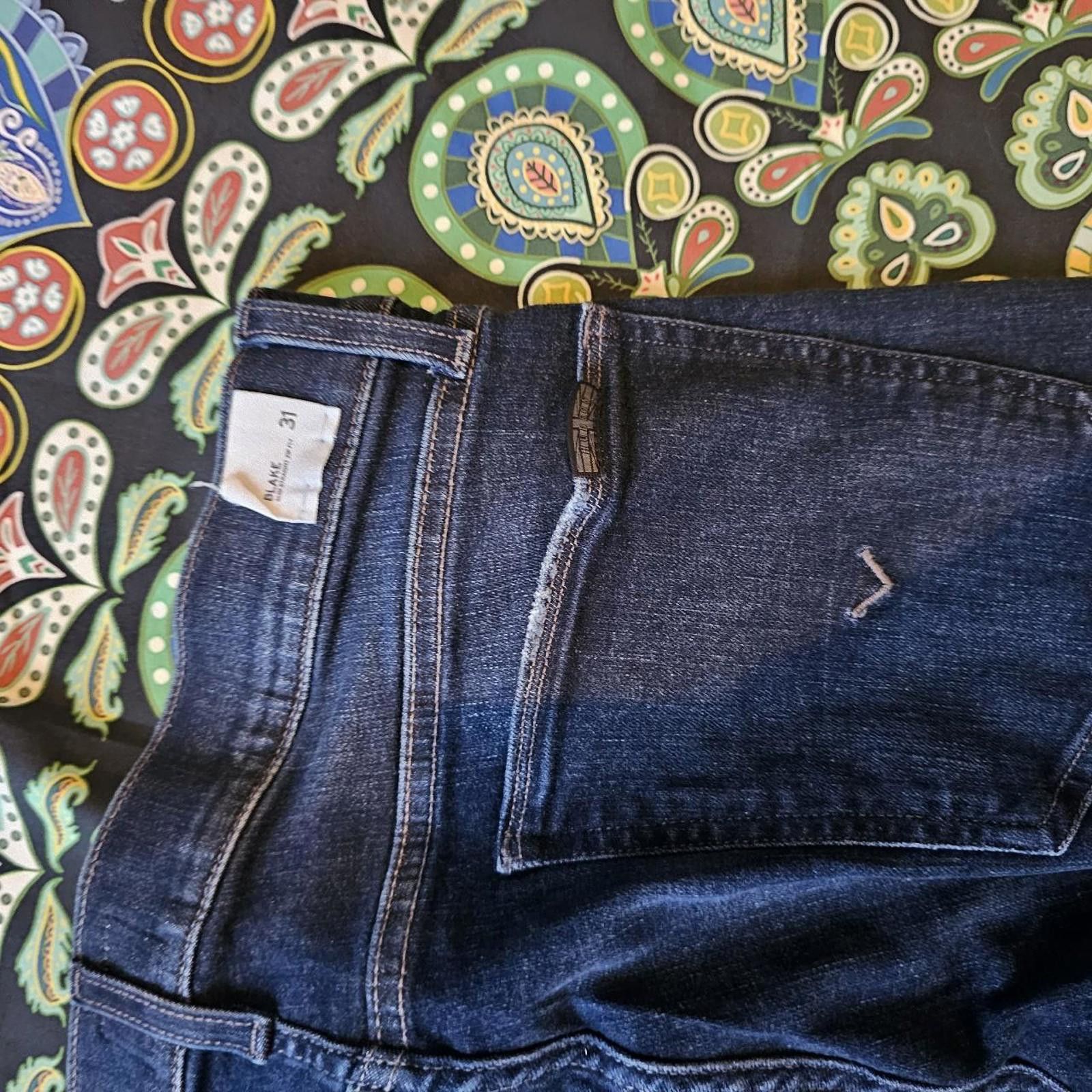 Hudson Hudson Men's Blue Jeans Size US 31 - 6 Thumbnail