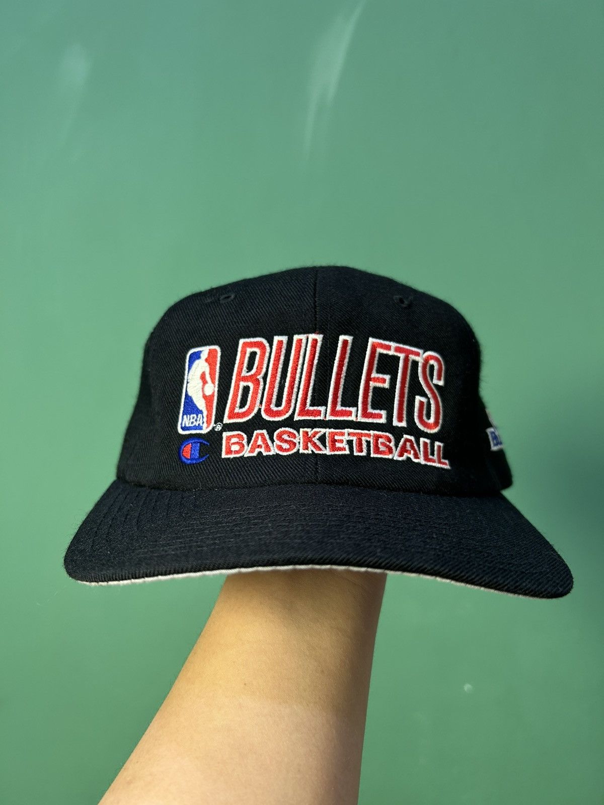 Champion Vintage Champion Nba Bullets Script Basketball Hat Size ONE SIZE - 1 Thumbnail