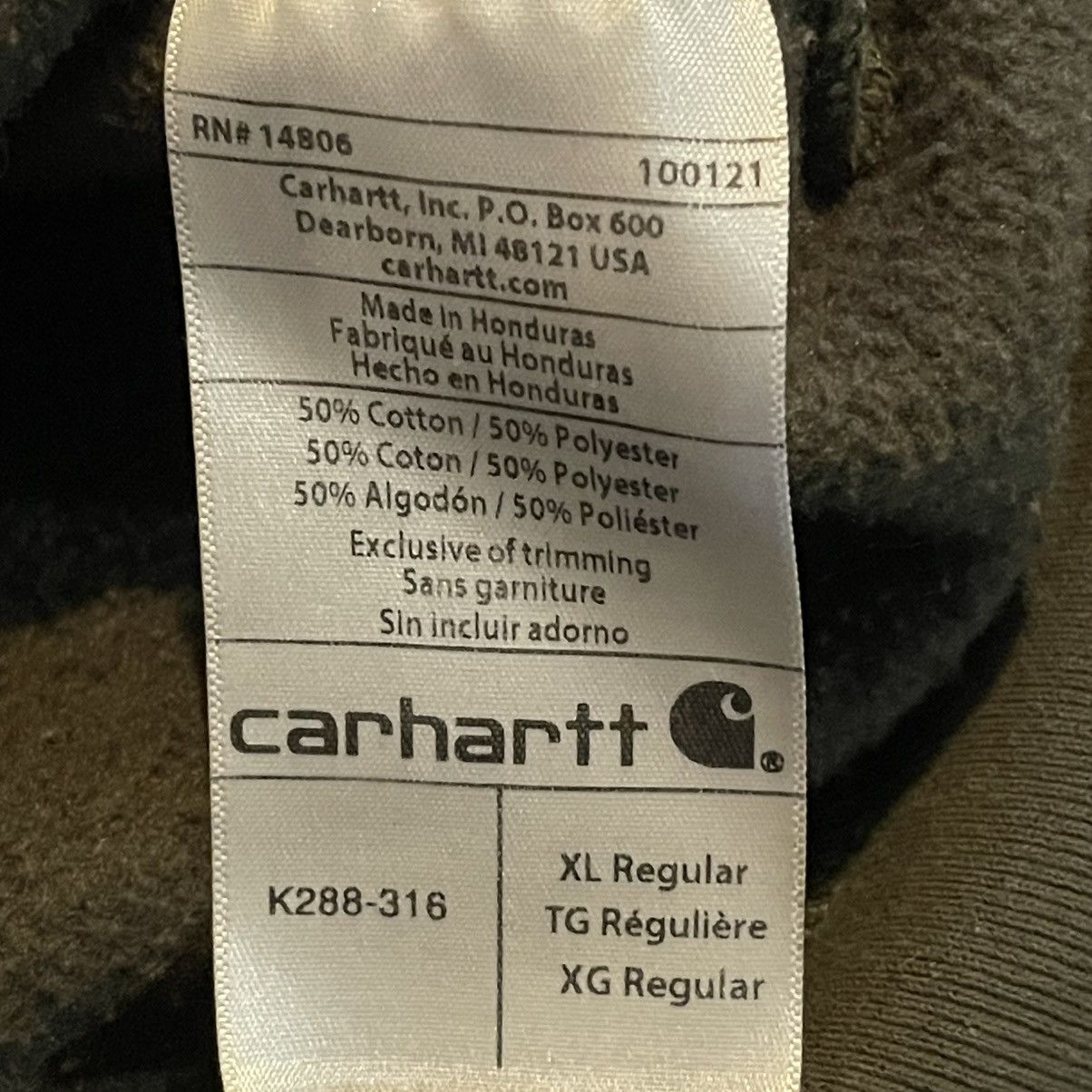 Carhartt Vintage Y2K Carhartt Mens XL Original Fit Hoodie Sweatshirt Size US XL / EU 56 / 4 - 4 Thumbnail