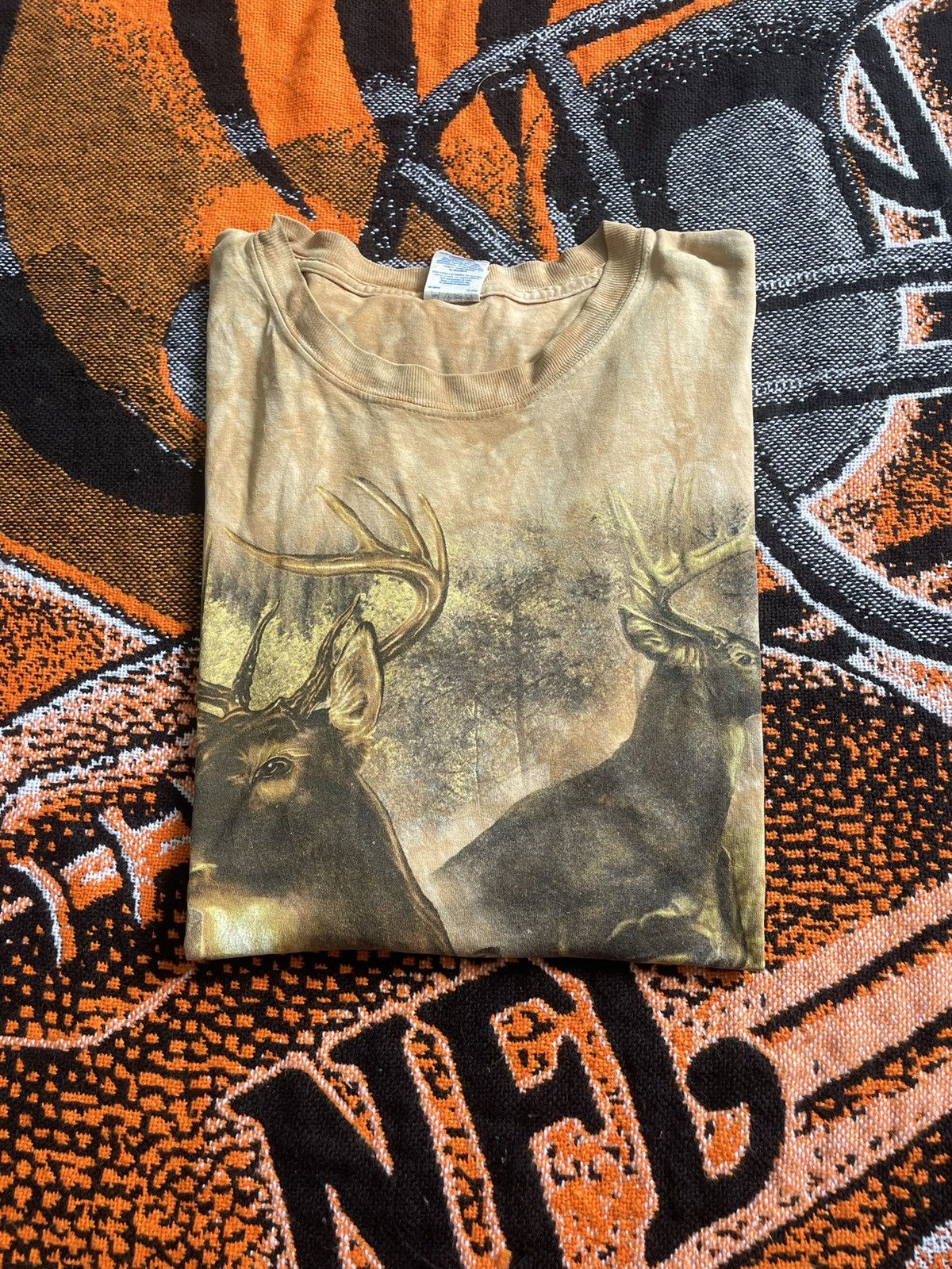Vintage Vintage The Mountain Brown T-shirt | Grailed