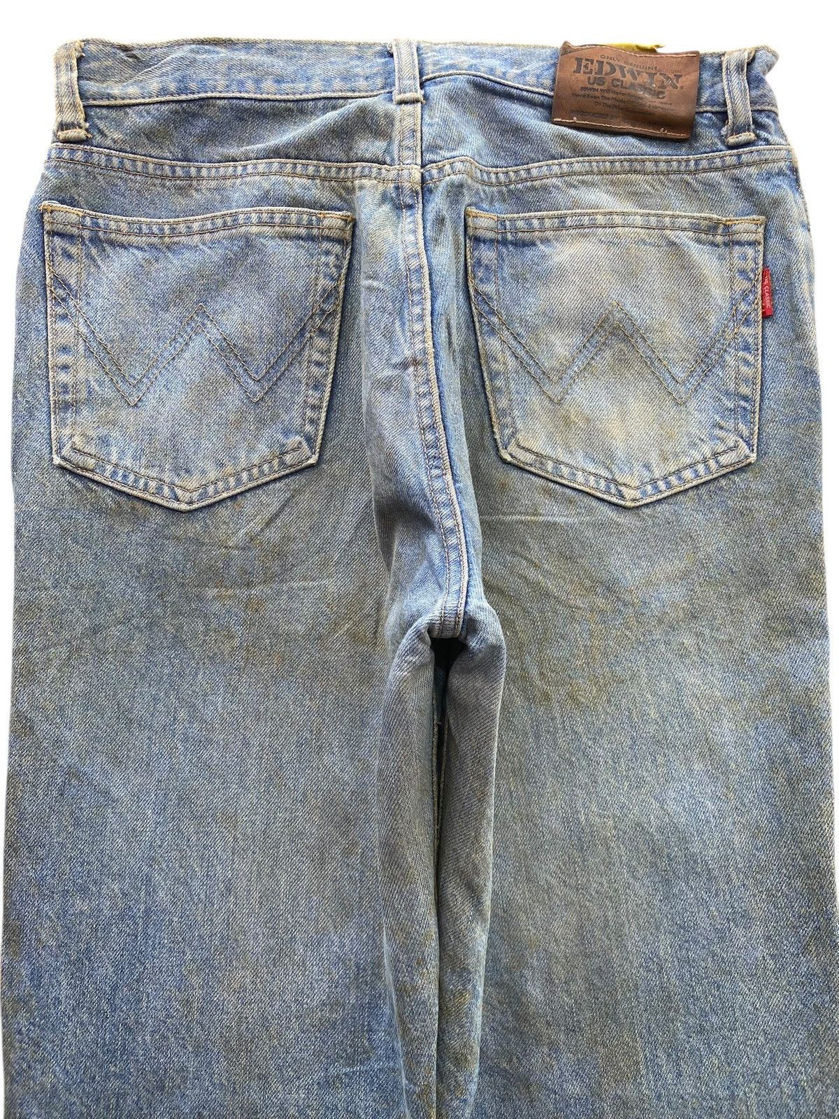 Edwin Edwin Mud Wash Ripped Style Skinny Jeans Size US 30 / EU 46 - 4 Thumbnail