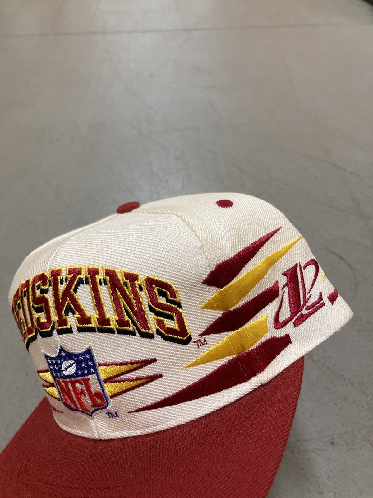 NFL × Vintage Crazy Vintage 90s Washington Redskins Rare Diamond Hat Size ONE SIZE - 2 Thumbnail