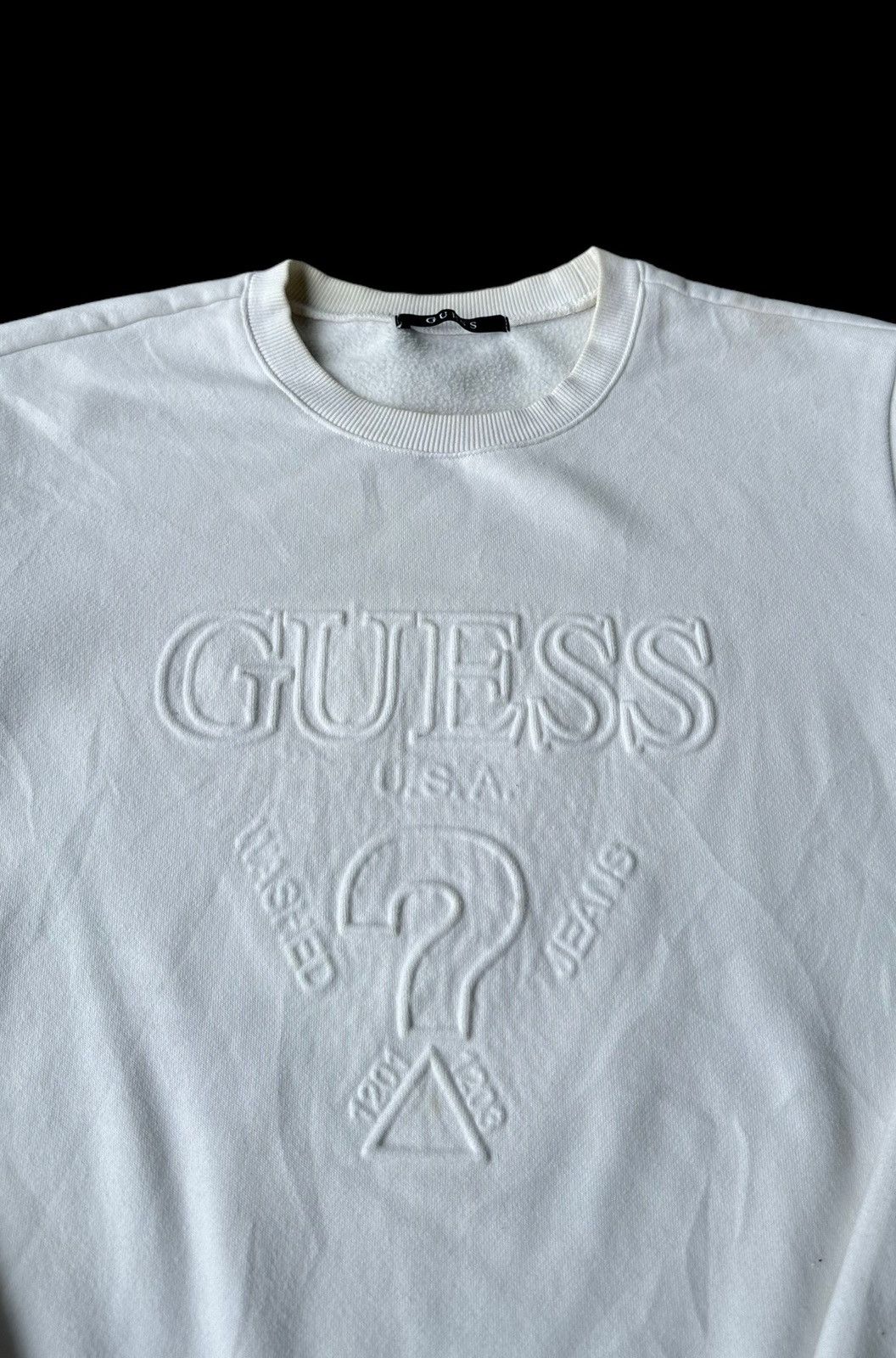Guess Guess center logo sweatshirts Size US M / EU 48-50 / 2 - 3 Thumbnail