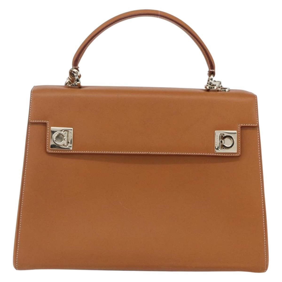 Salvatore Ferragamo Salvatore Ferragamo Gancini handbag Leather Size ONE SIZE - 1 Thumbnail