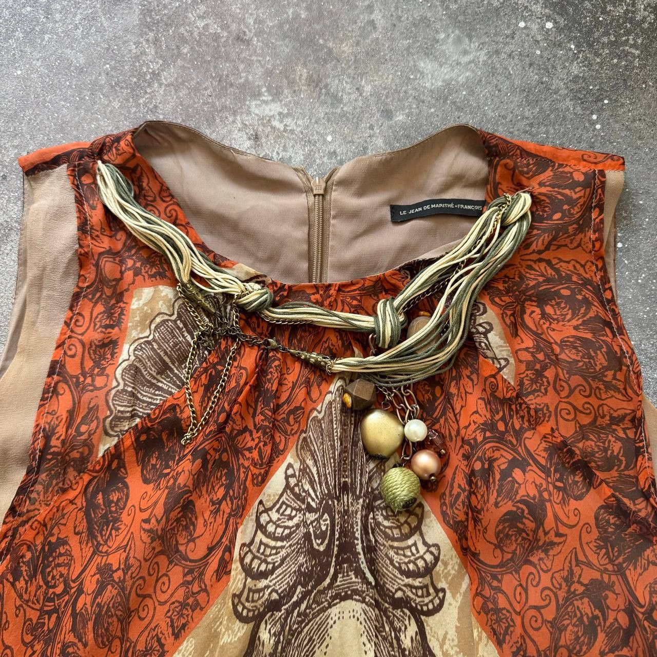 Marithe + Francois Girbaud Marithe Francois Girbaud Vintage Silk Dress Size M / US 6-8 / IT 42-44 - 4 Thumbnail