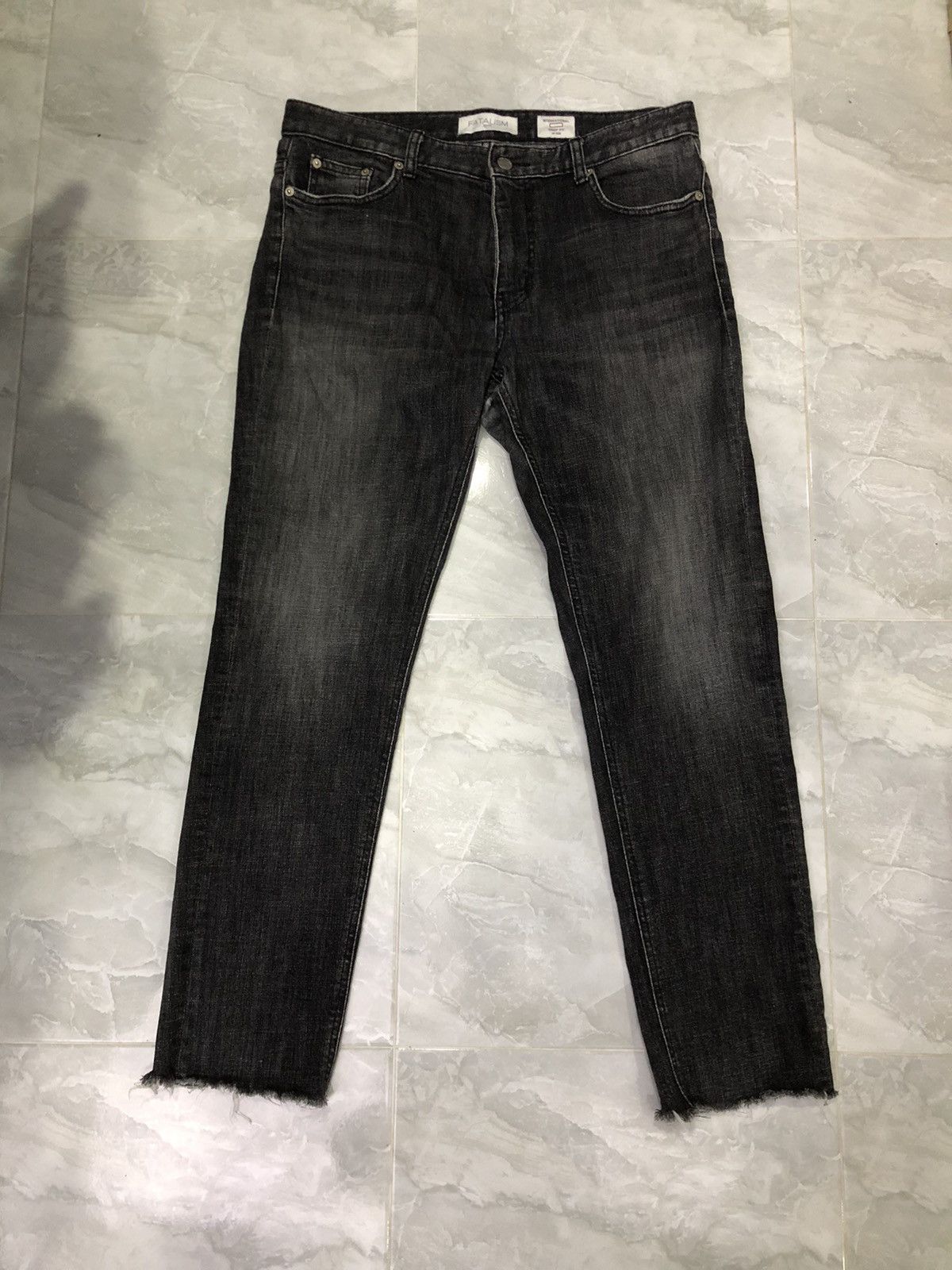 Fatalism Seoul Crop Fit Jeans - Size 48 (Slim Fit)