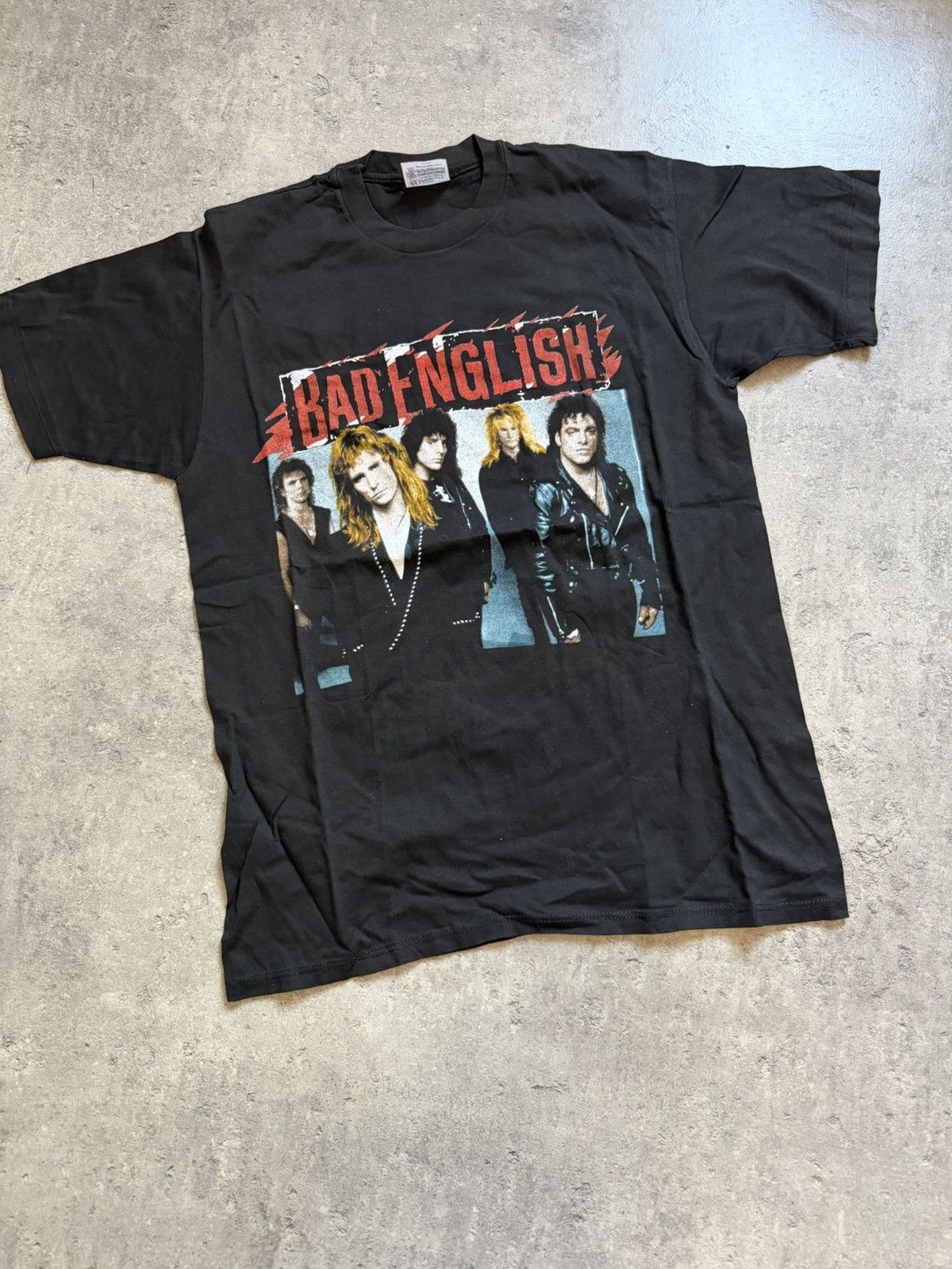 Vintage Bad english merch 1990 Size US L / EU 52-54 / 3 - 1 Thumbnail
