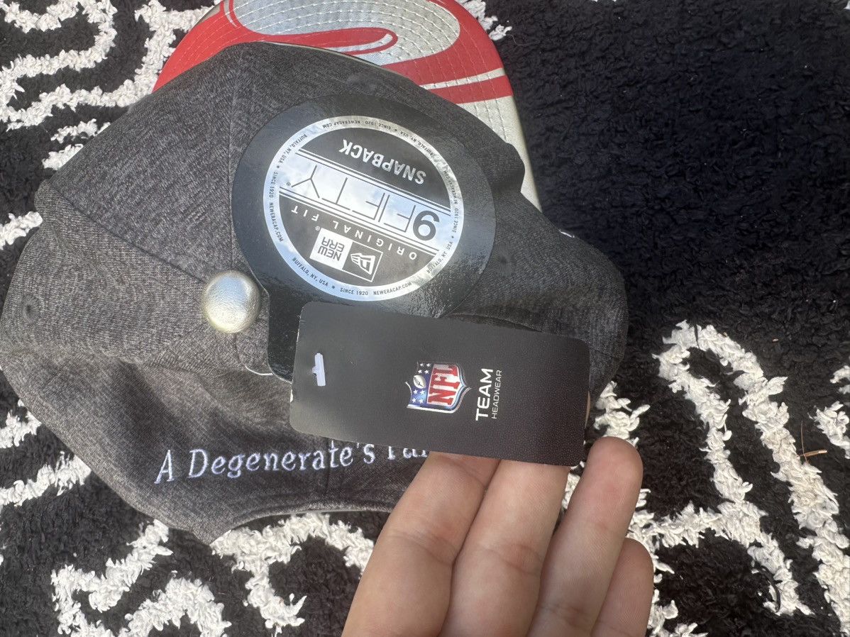 NFL × New Era RARE 49ers “Degenerates Fantasy” Hat Size ONE SIZE - 6 Thumbnail