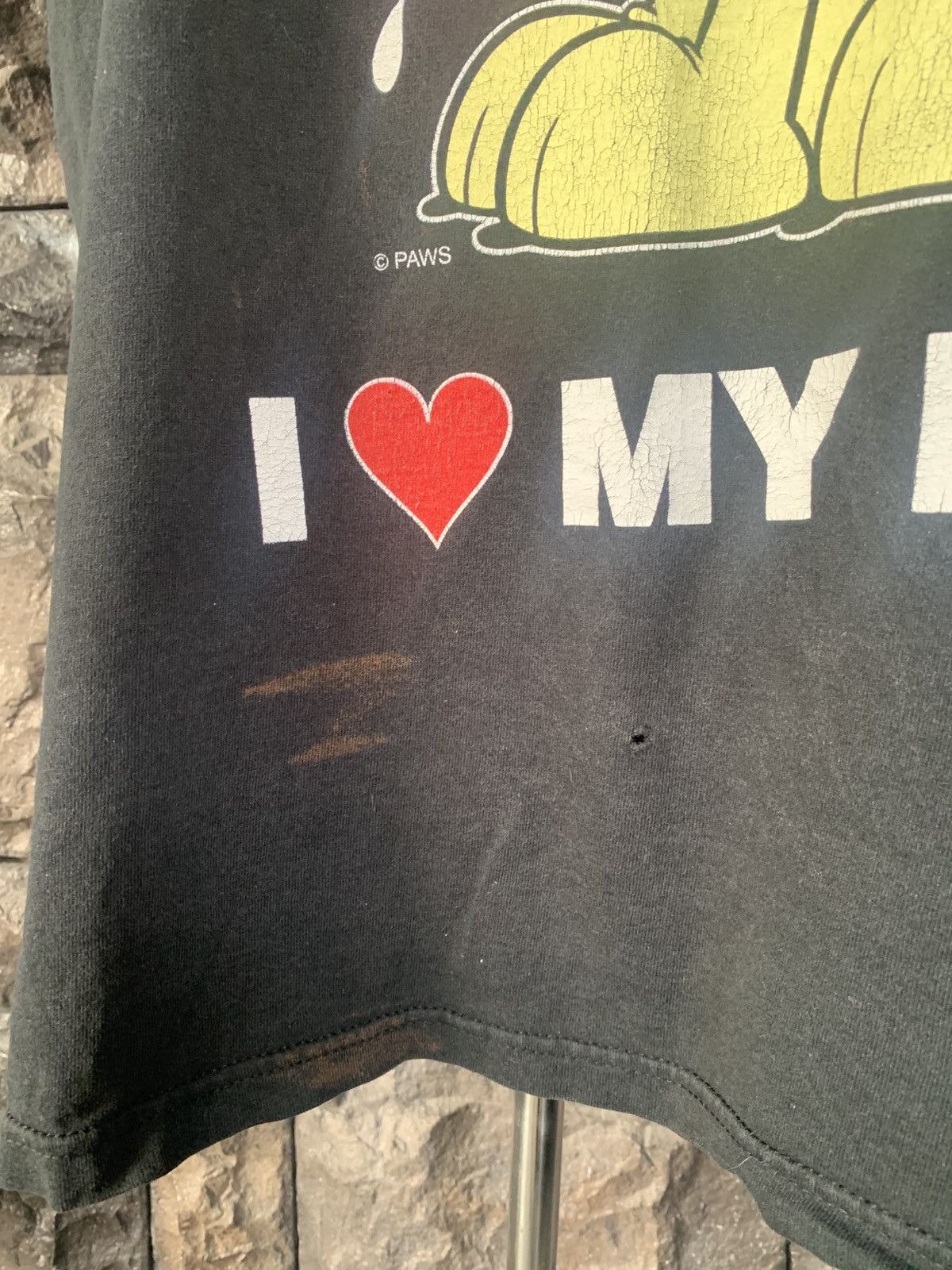 Vintage Vintage Paws I Love My Dog T shirt Size US XXL / EU 58 / 5 - 2 Thumbnail