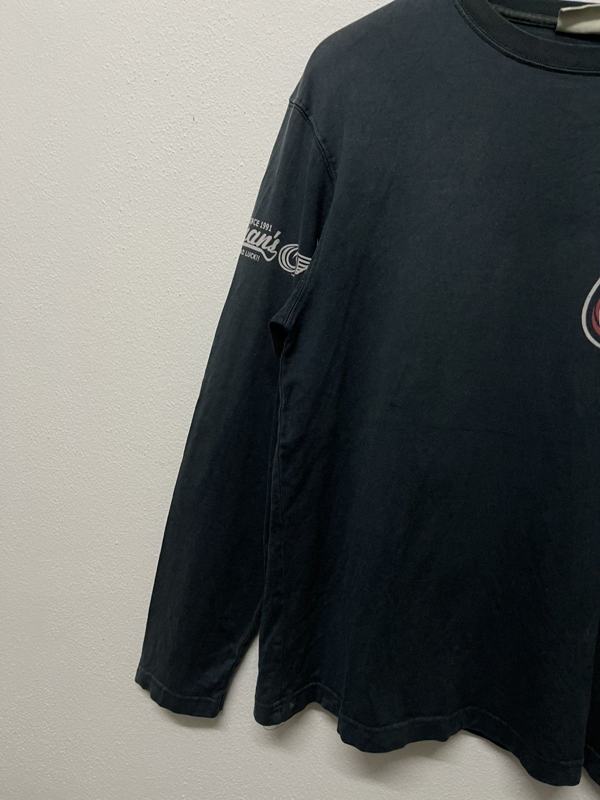 Tedman 2000s TEDMAN RED DEVIL HOT ROD LONG SLEEVE TSHIRT FADED Size US M / EU 48-50 / 2 - 4 Thumbnail
