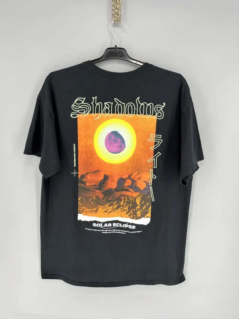 Empyre EMPYRE T-Shirt Mens Sz L Black Shadows Streetwear Sryle Size US XL / EU 56 / 4 - 1 Thumbnail