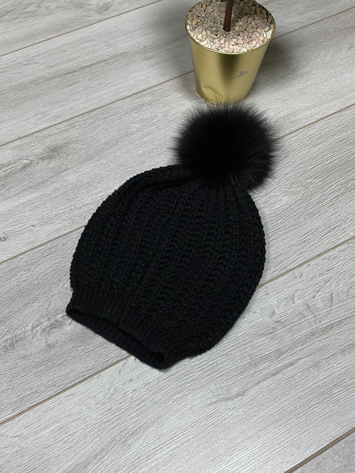 Moncler Moncler fox fur wool knitted women hat Size ONE SIZE - 9 Thumbnail