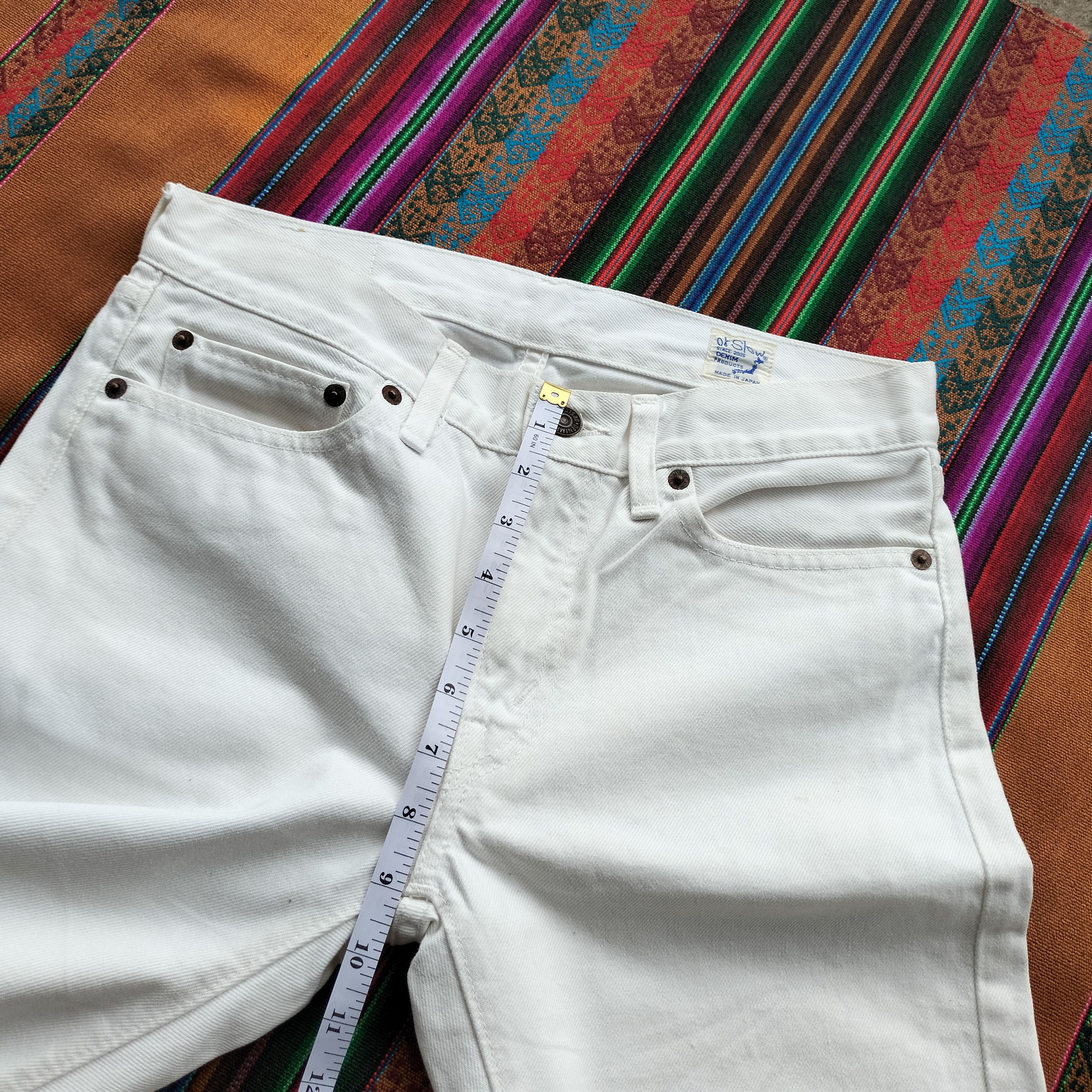 Orslow Orslow 107 white slim fit jeans Size US 29 - 16 Thumbnail