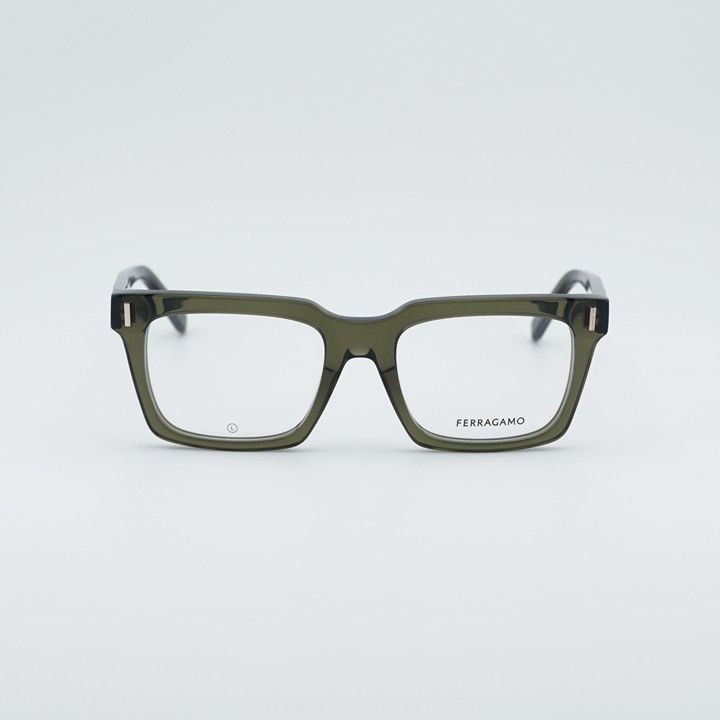 Salvatore Ferragamo Salvatore Ferragamo SF2993 320 Unisex Eyeglasses Khaki 53mm Size ONE SIZE - 7 Thumbnail