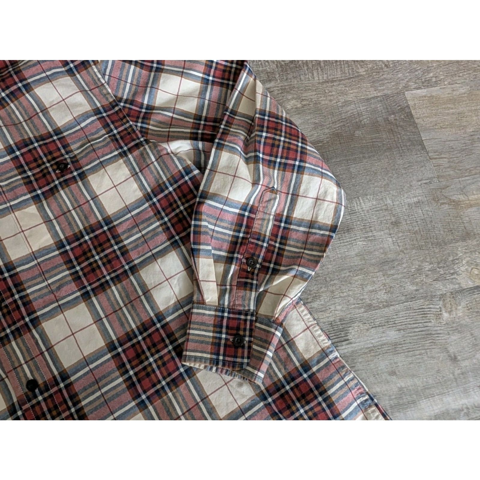 Orvis Orvis Shirt Mens L Flannel Multicolor Plaid Button-Up EUC (Cotton) Size US L / EU 52-54 / 3 - 3 Thumbnail