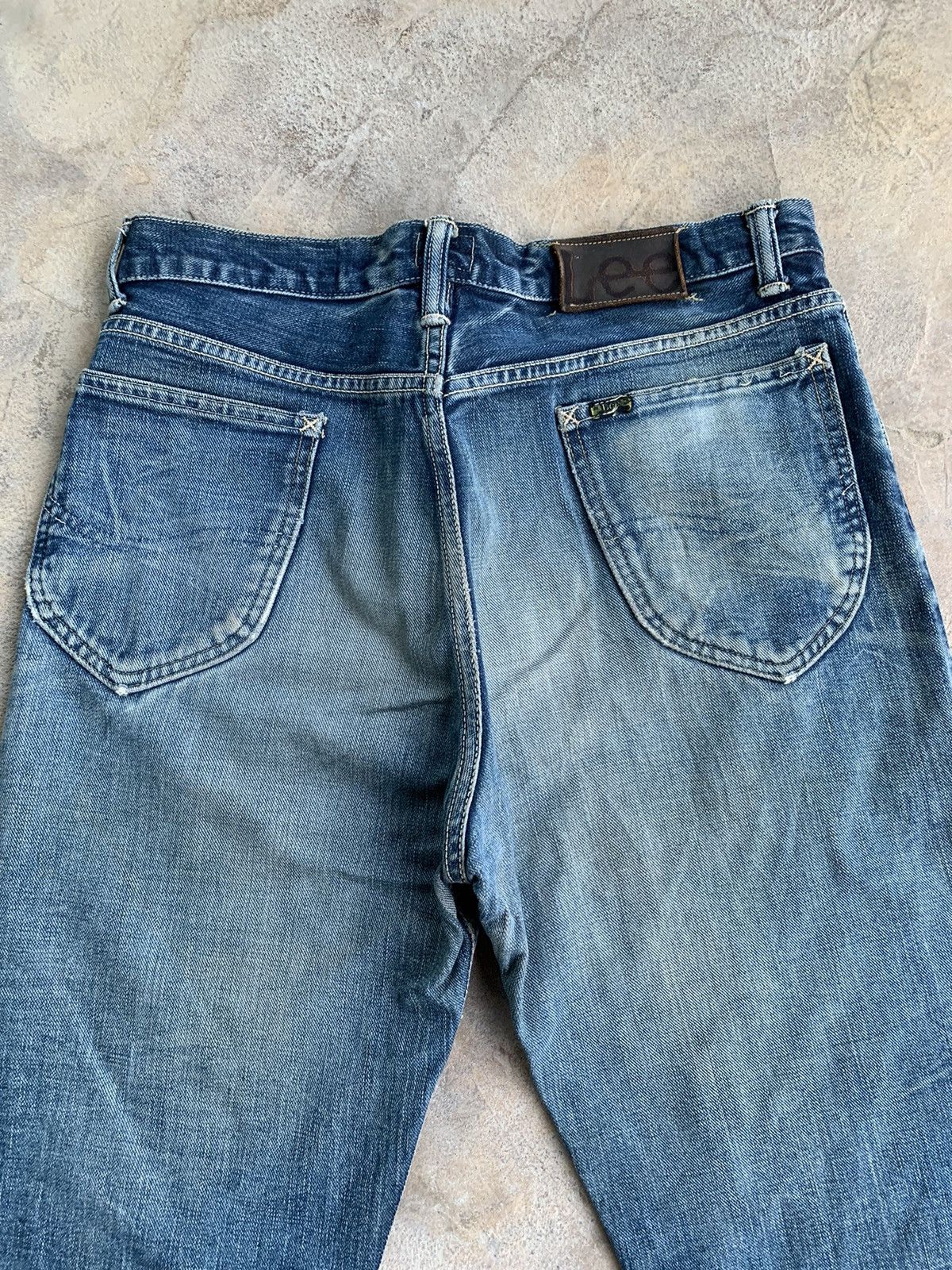 Lee Vintage Lee Raiders Selvedge Rusty Distressed Denim Size US 32 / EU 48 - 7 Thumbnail