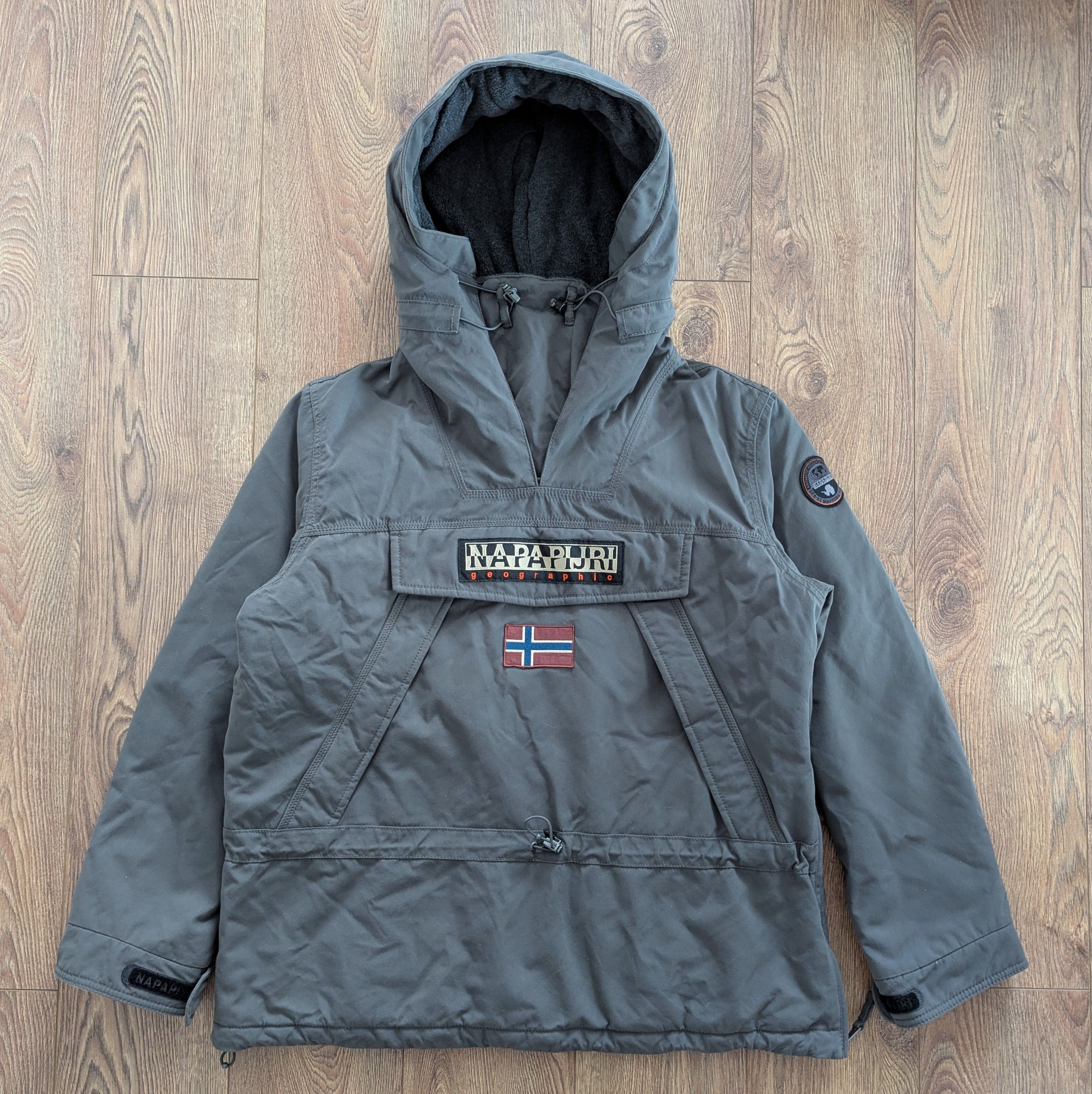 Napapijri NAPAPIJRI Skidoo Dark Gray Solid Anorak Jacket SizeXXXL Snow Size US XXL / EU 58 / 5 - 4 Thumbnail