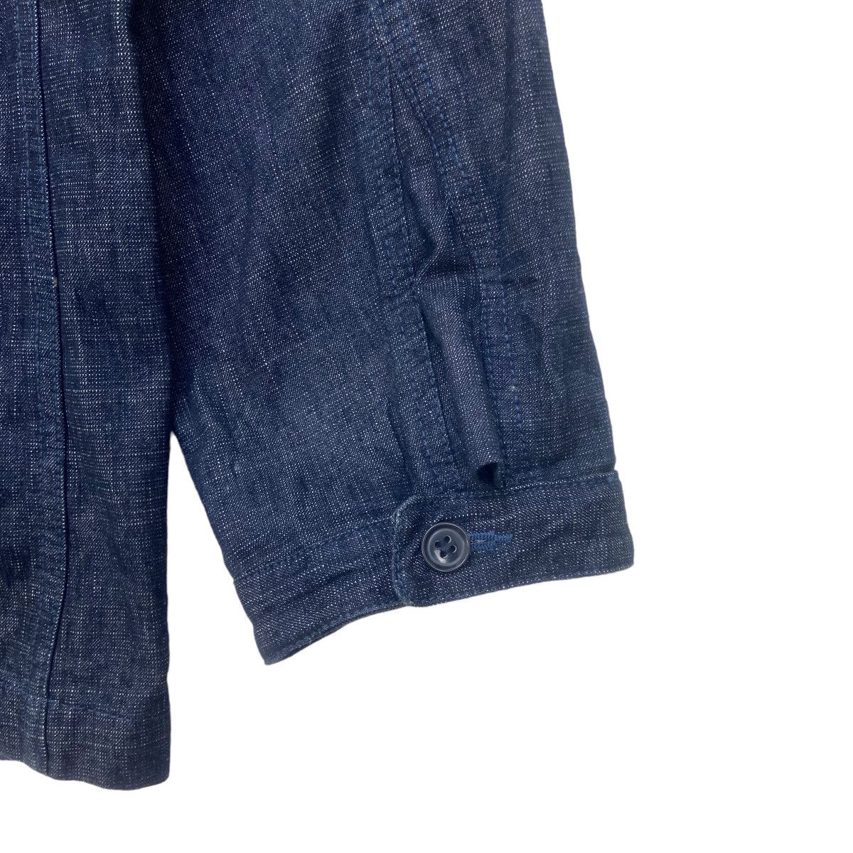 Japanese Brand Japanese Brand 3S Three Styles Distressed Denim Jacket Size US M / EU 48-50 / 2 - 13 Thumbnail