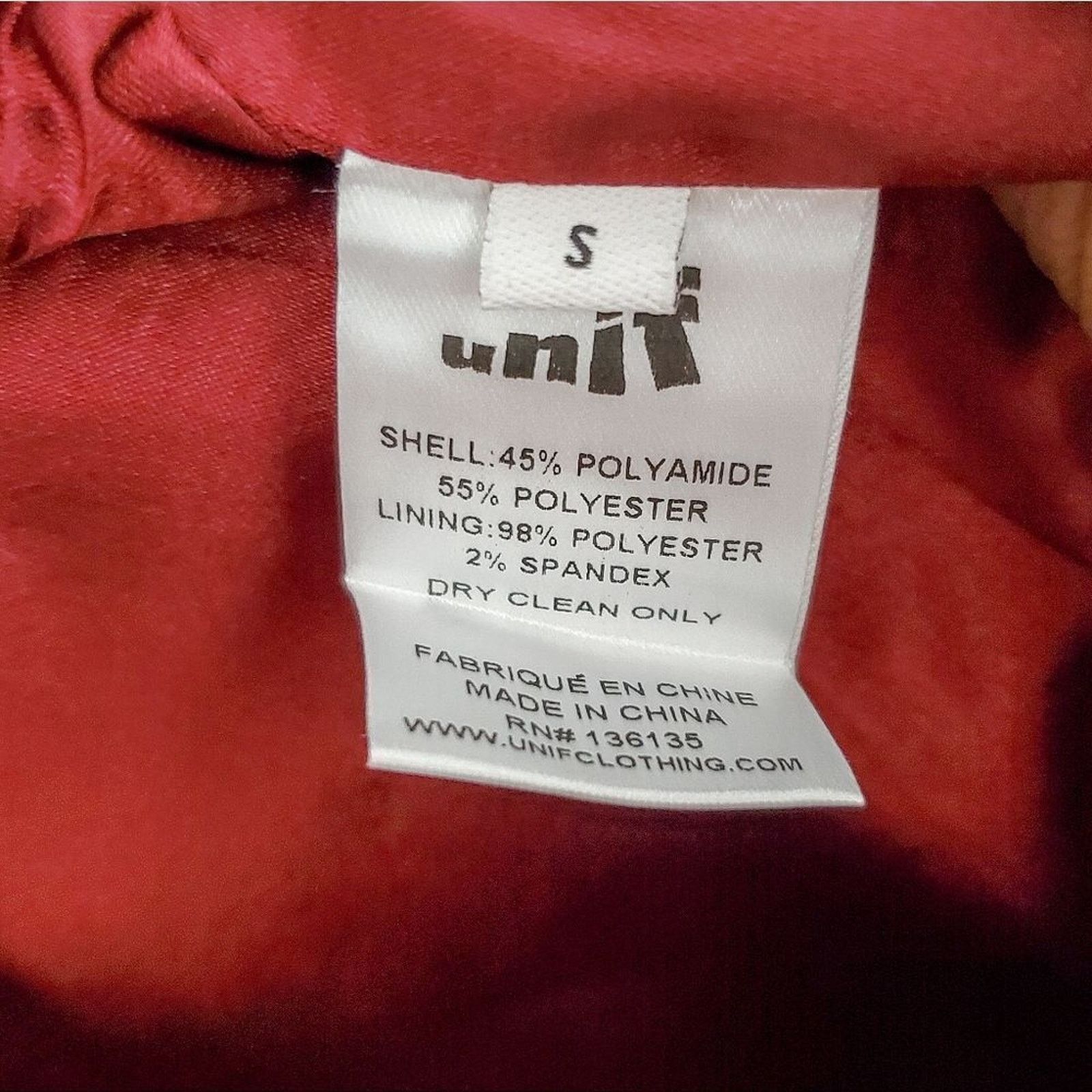 UNIF UNIF Red Wine Pebble Flat Front Corset Bustier Boned Top S Size S / US 4 / IT 40 - 6 Thumbnail