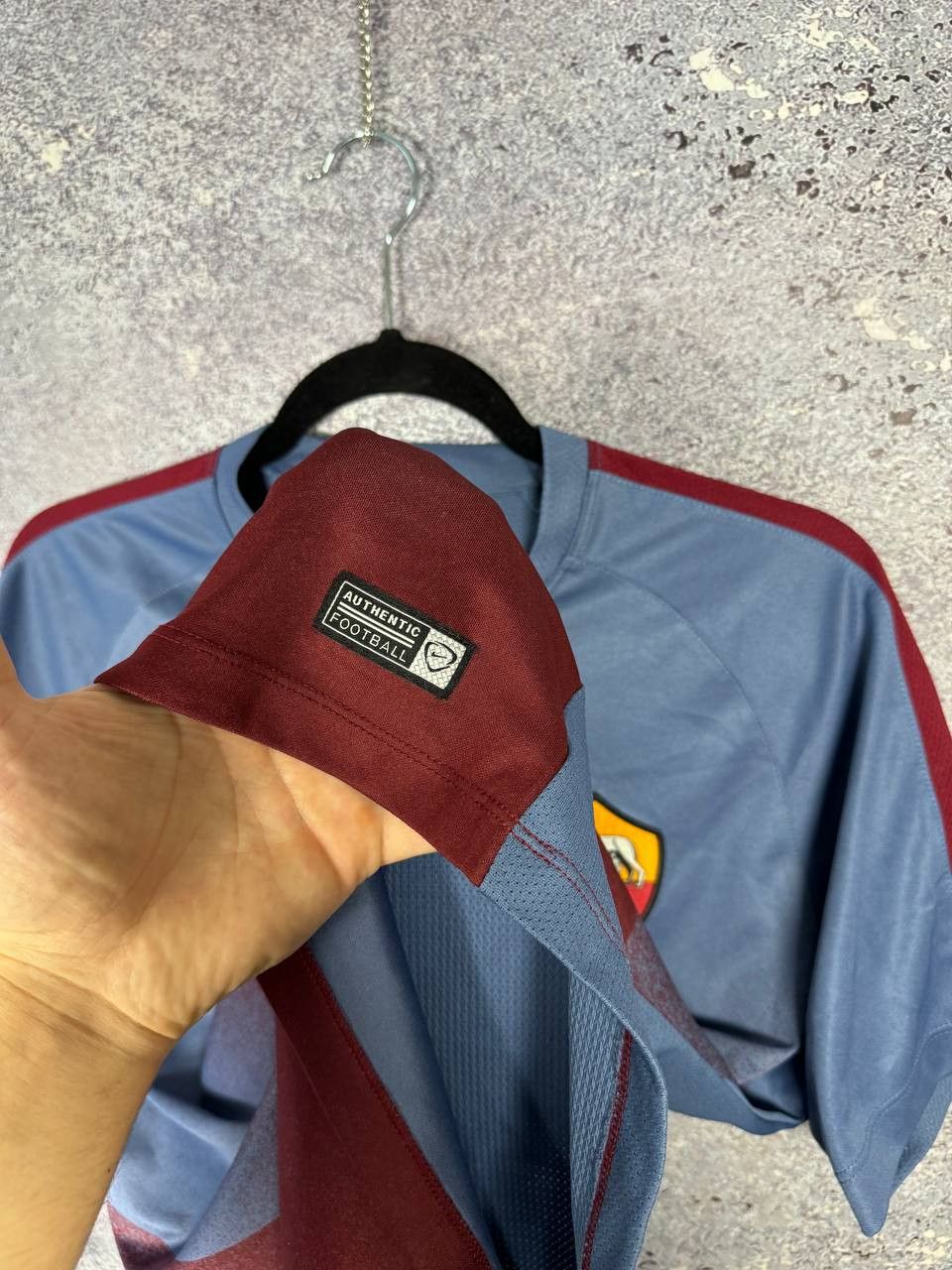Nike × Vintage Vintage AS Roma 2016/17 Nike Training Pre-Match Jersey Size US M / EU 48-50 / 2 - 11 Thumbnail