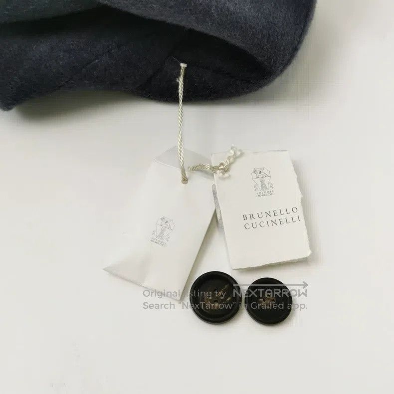 Brunello Cucinelli Brunello Cucinelli Black coat Size XS / US 0-2 / IT 36-38 - 4 Thumbnail