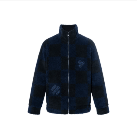 Louis Vuitton Louis Vuitton Checkered Teddy Fleece Jacket Size US L / EU 52-54 / 3 - 1 Thumbnail