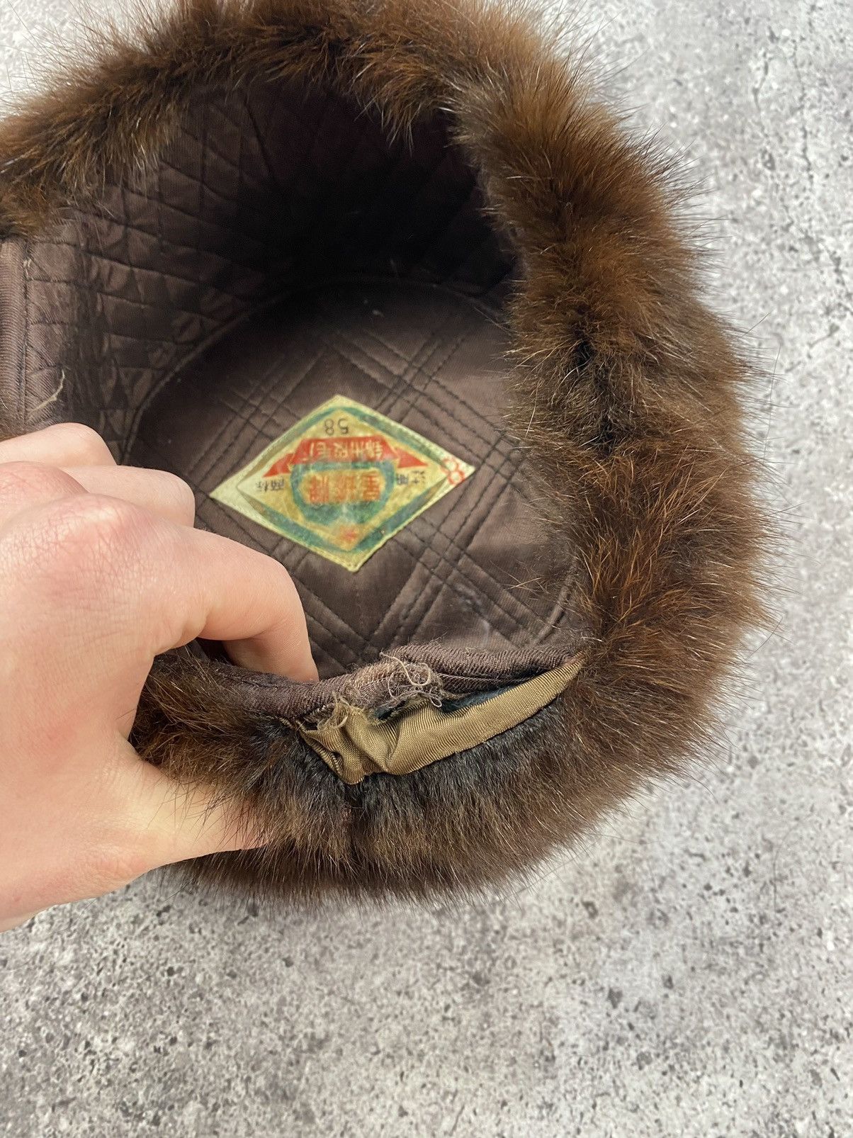 Vintage Vintage Real Fur-leather Trapper Cap Ushanka Hat Fox Winter Size ONE SIZE - 10 Thumbnail